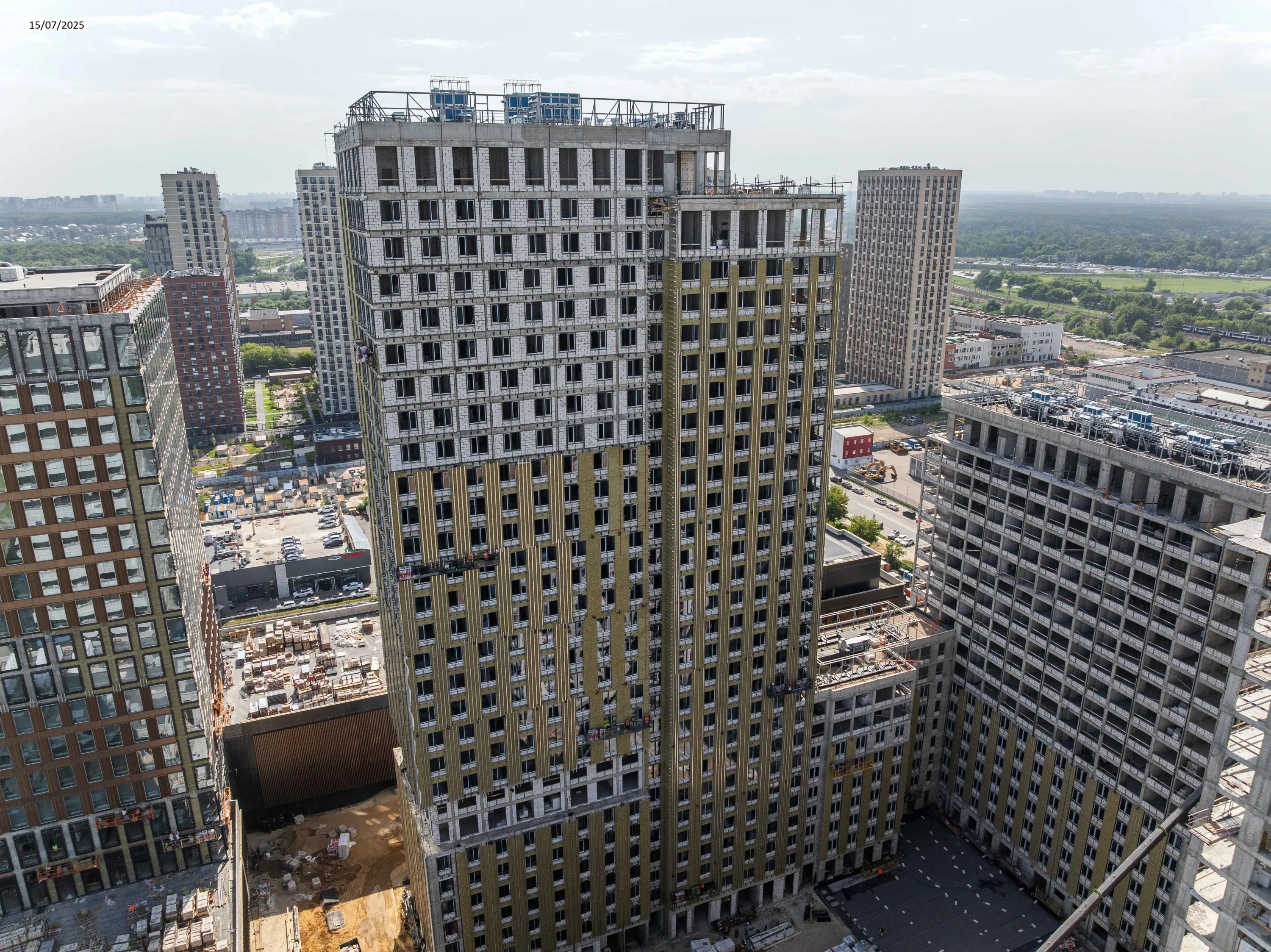 ЖК Страна.Озерная ход строительства