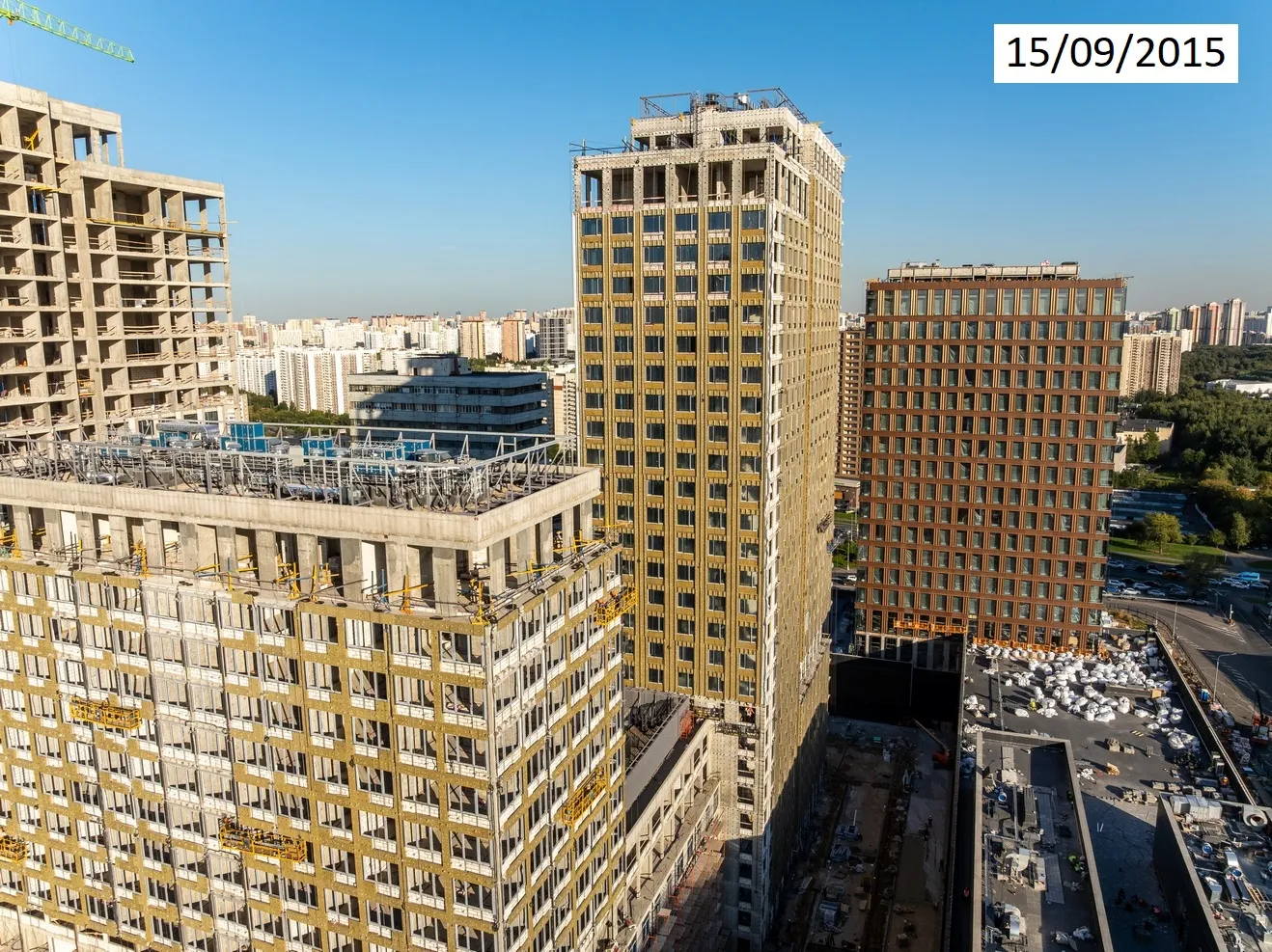 ЖК Страна.Озерная ход строительства