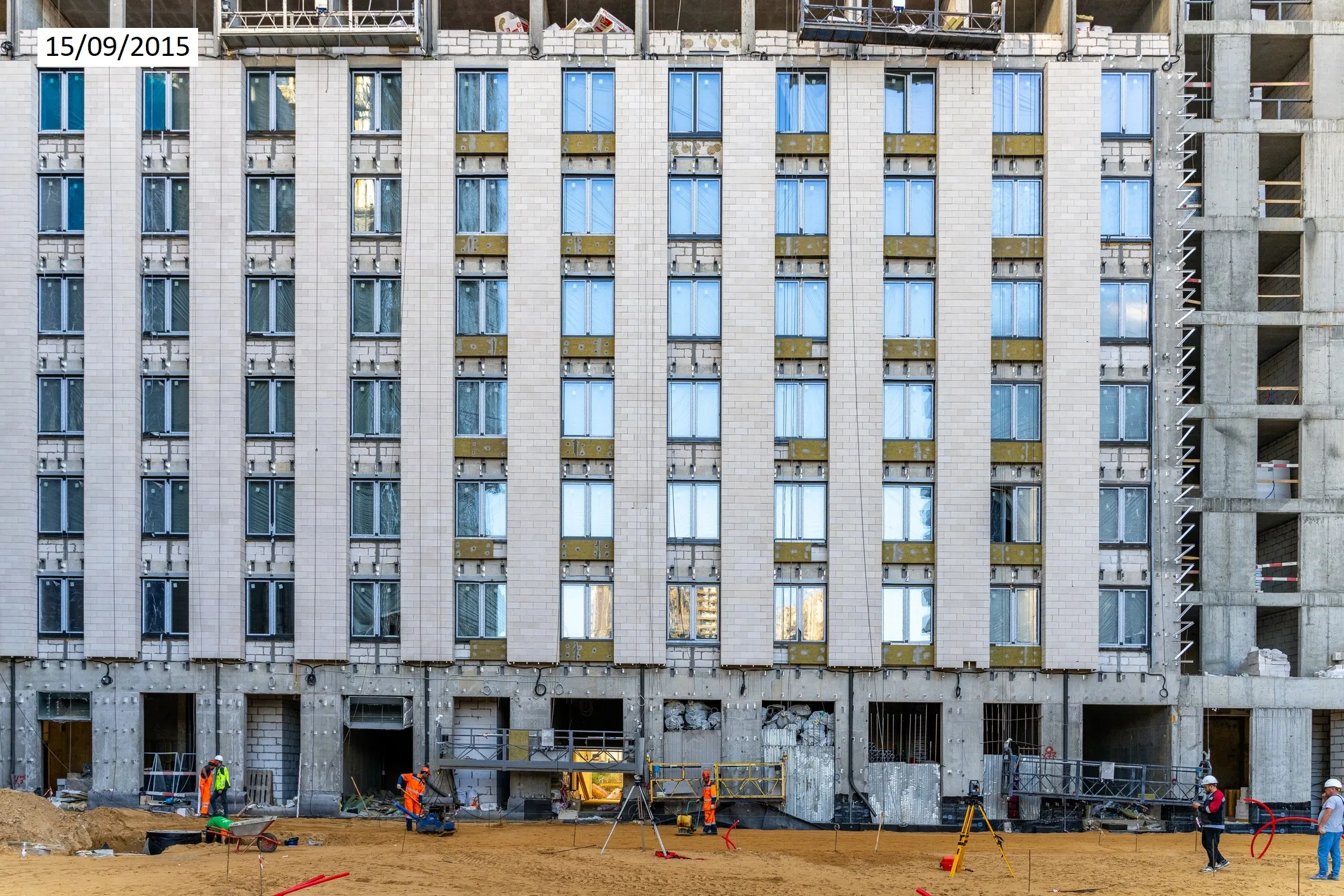 ЖК Страна.Озерная ход строительства