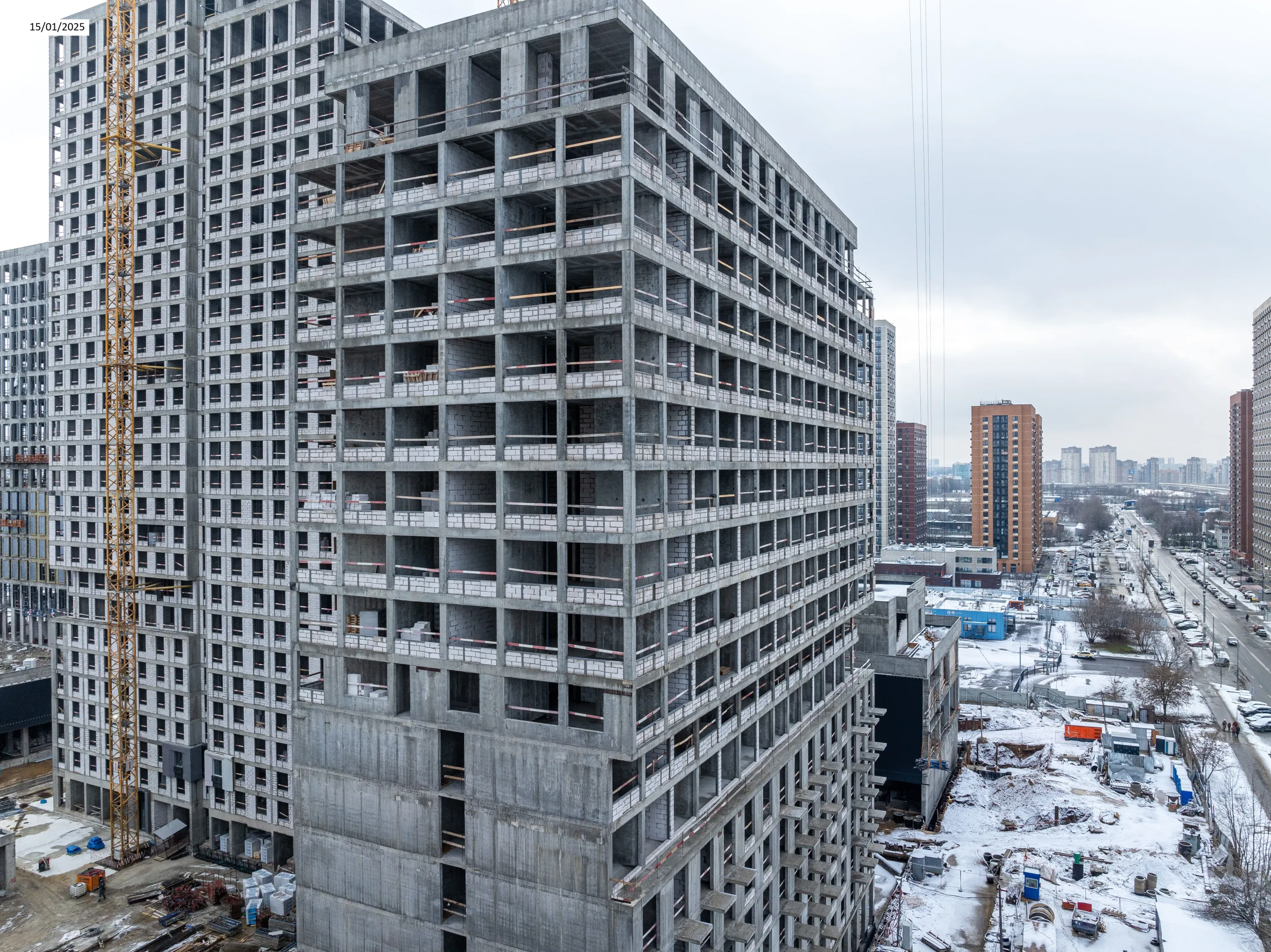 ЖК Страна.Озерная ход строительства