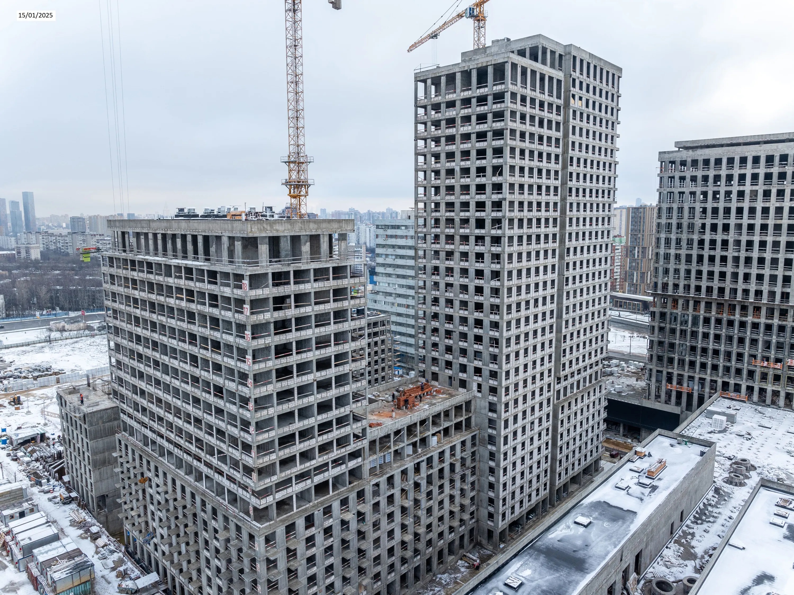 ЖК Страна.Озерная ход строительства