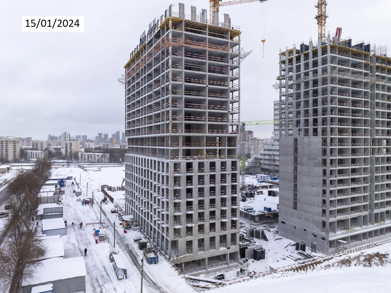 ЖК Страна.Озерная ход строительства