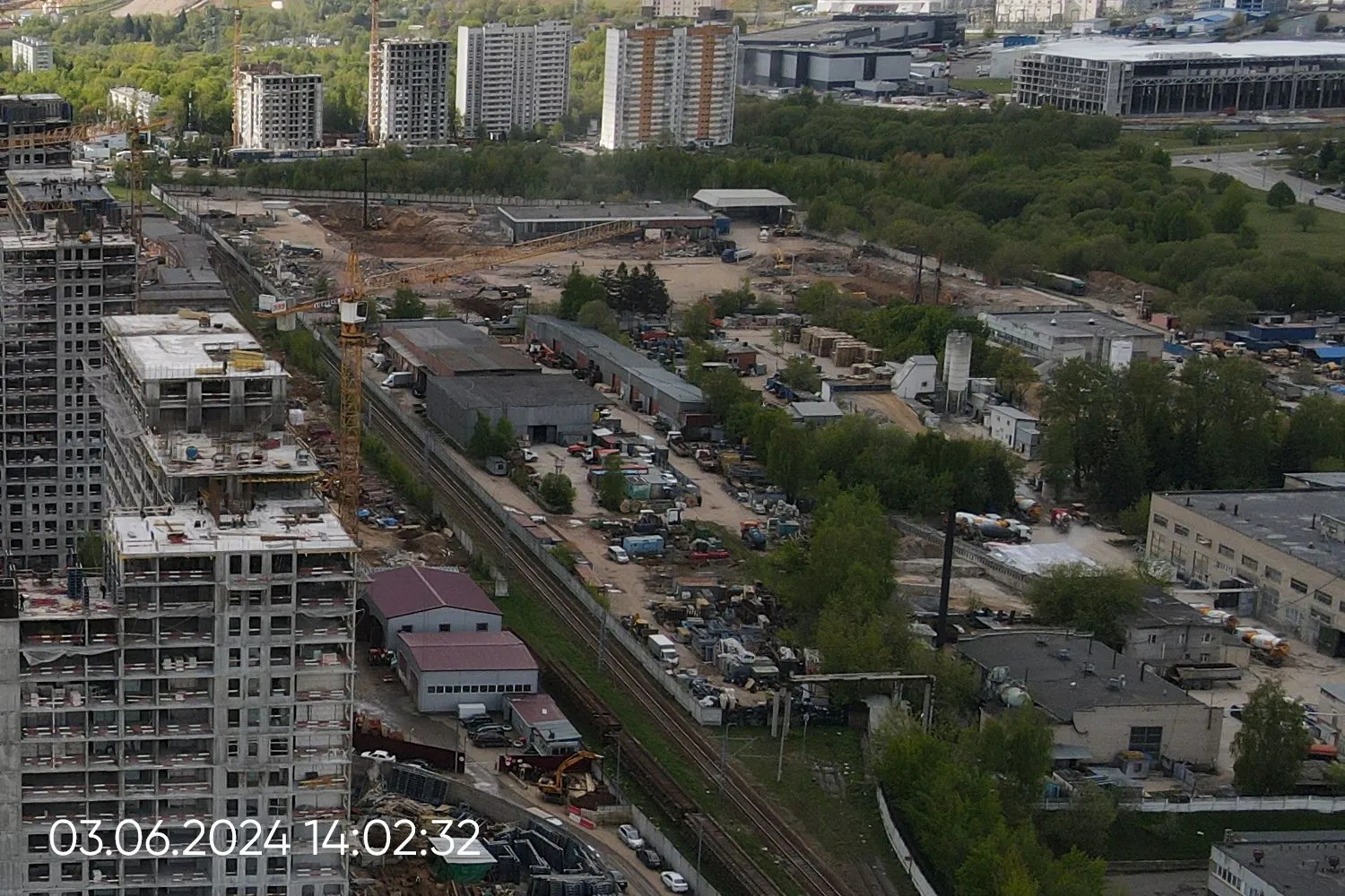 ЖК "Лучи" ход строительства