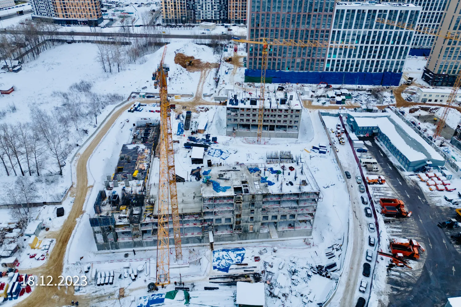 ЖК "Лучи" ход строительства