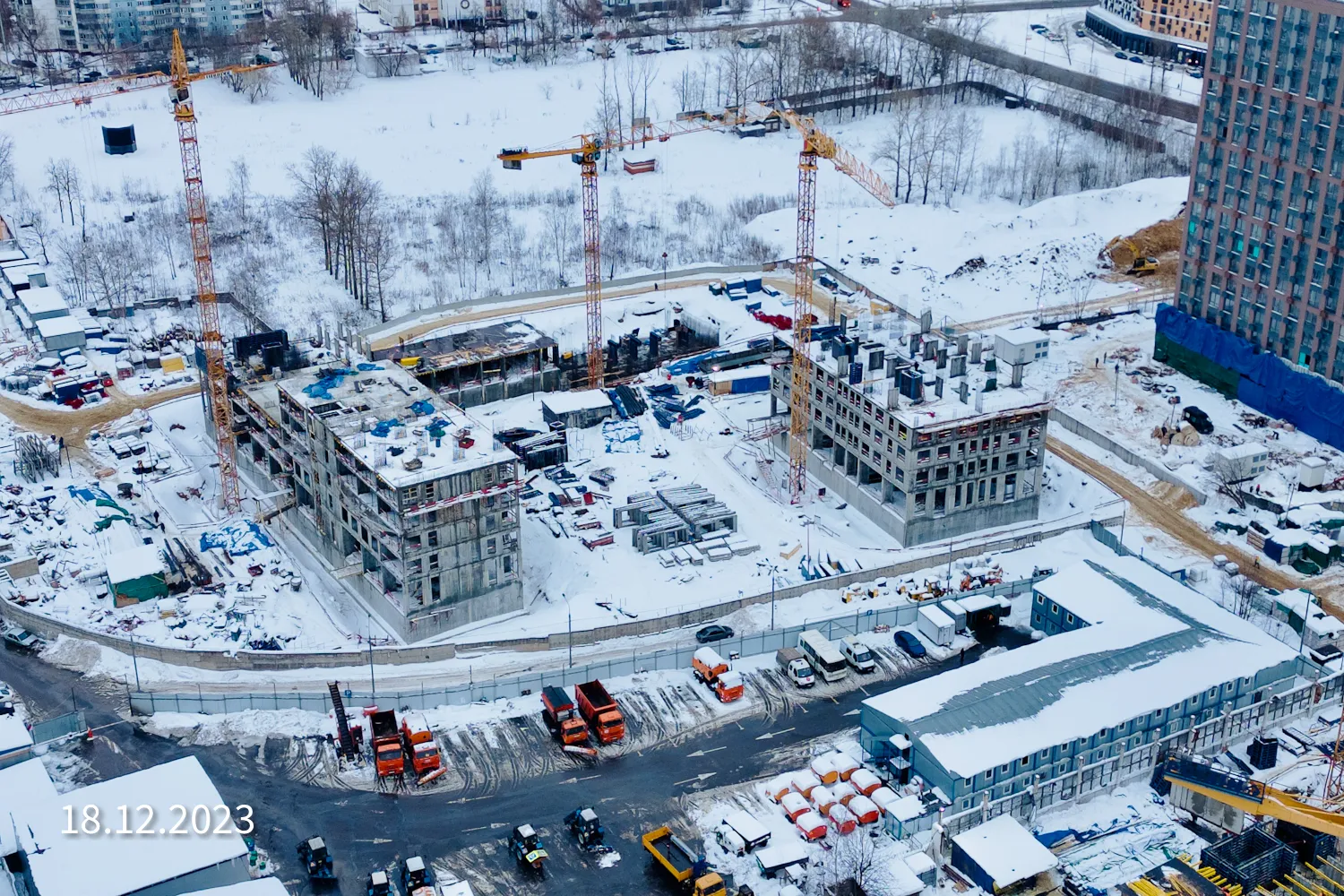 ЖК "Лучи" ход строительства