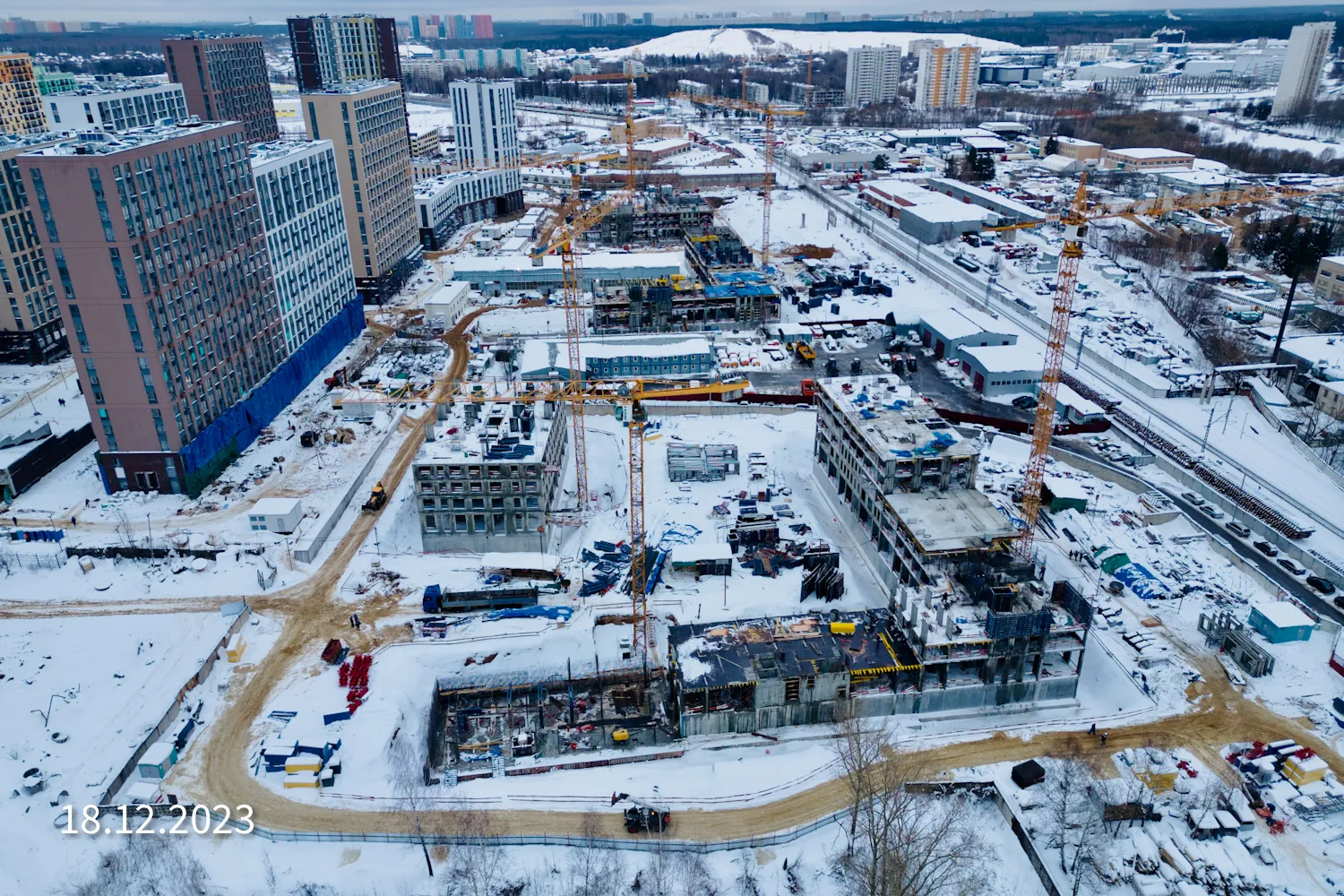 ЖК "Лучи" ход строительства