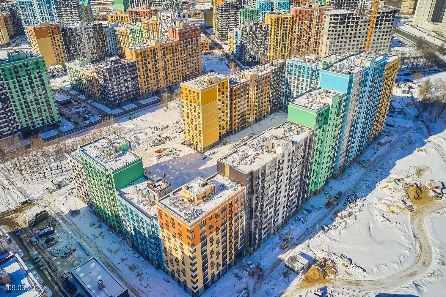 ЖК "Лучи" ход строительства