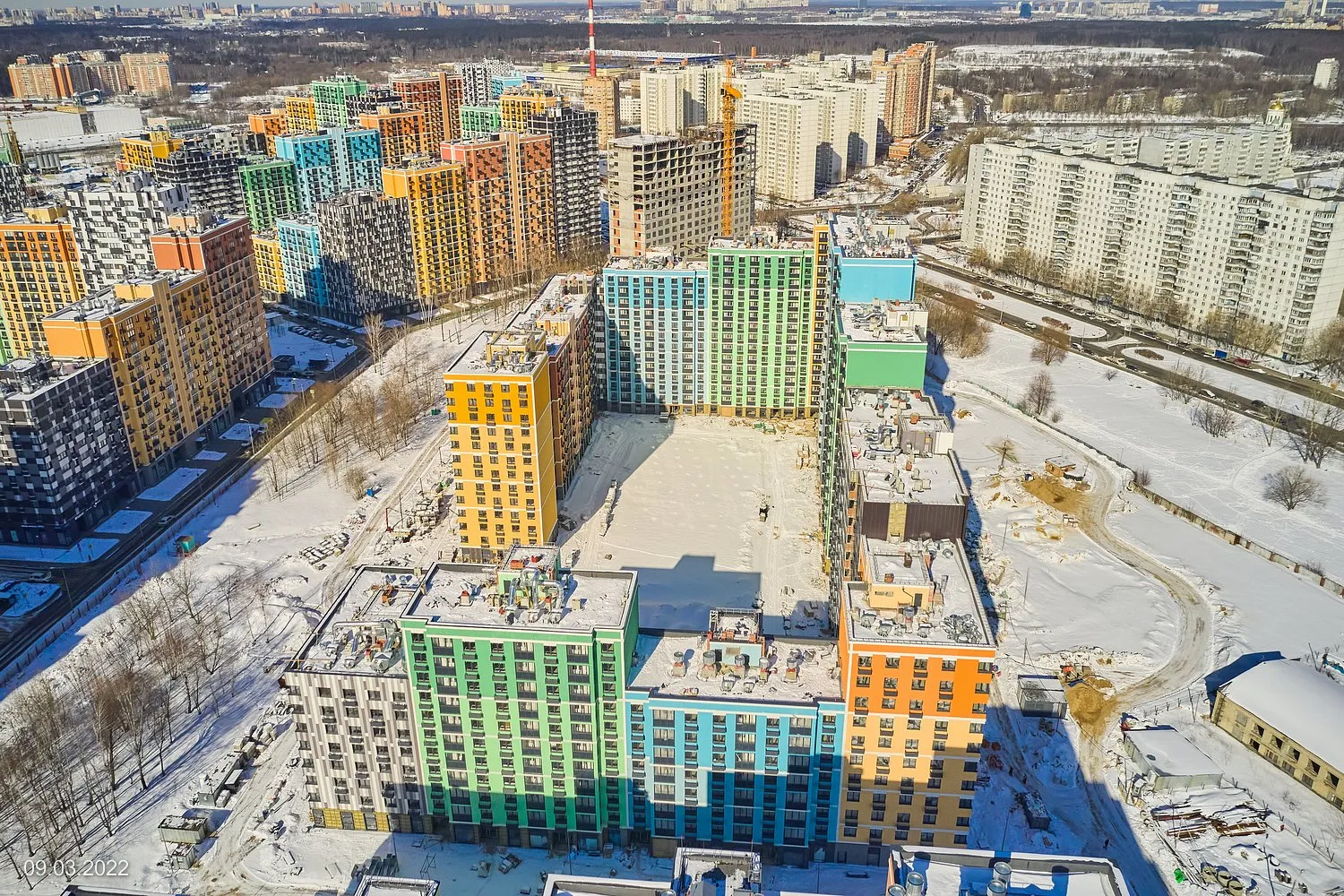 ЖК "Лучи" ход строительства