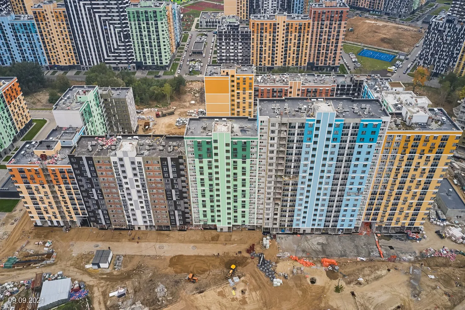 ЖК "Лучи" ход строительства