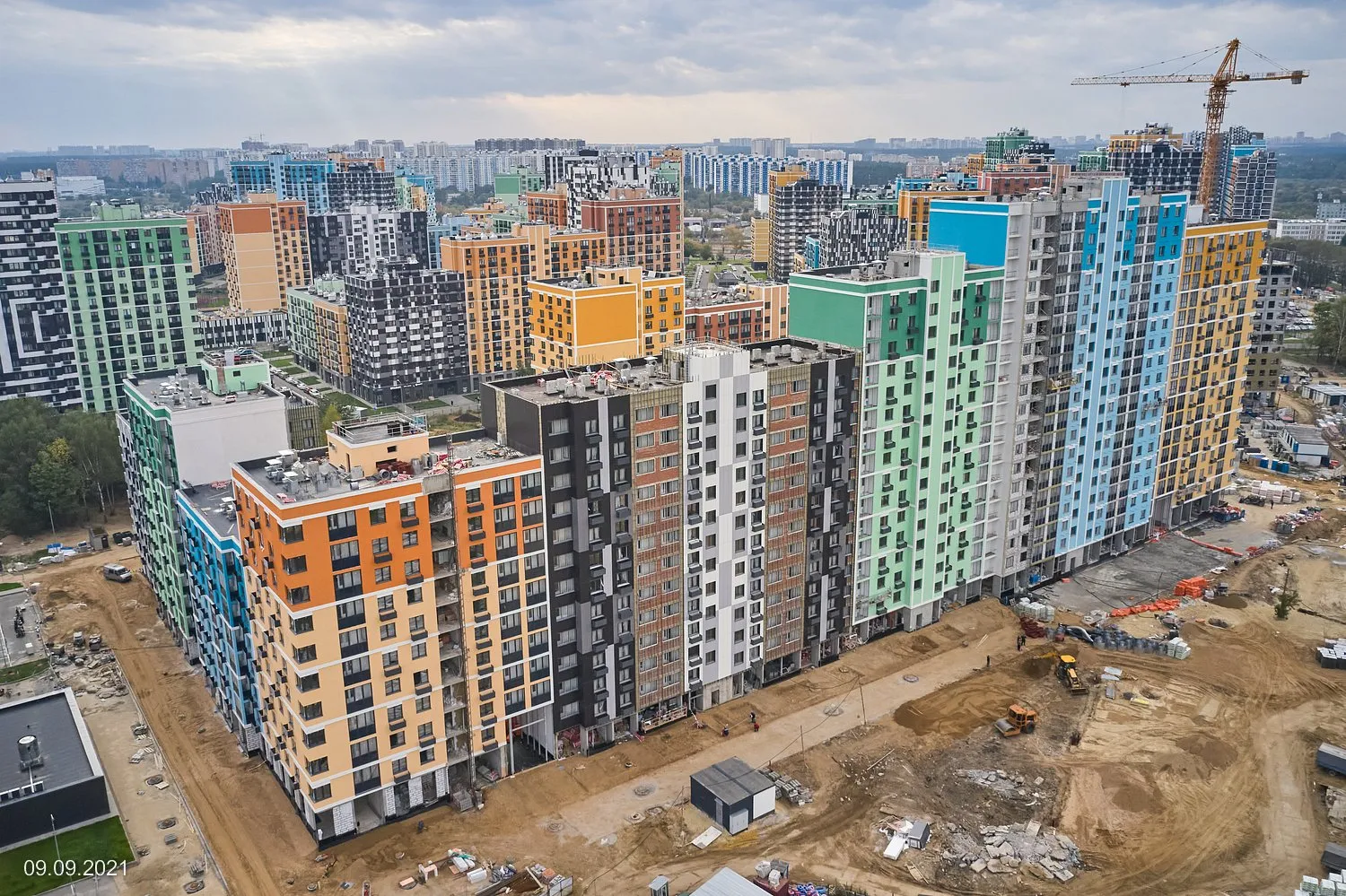 ЖК "Лучи" ход строительства