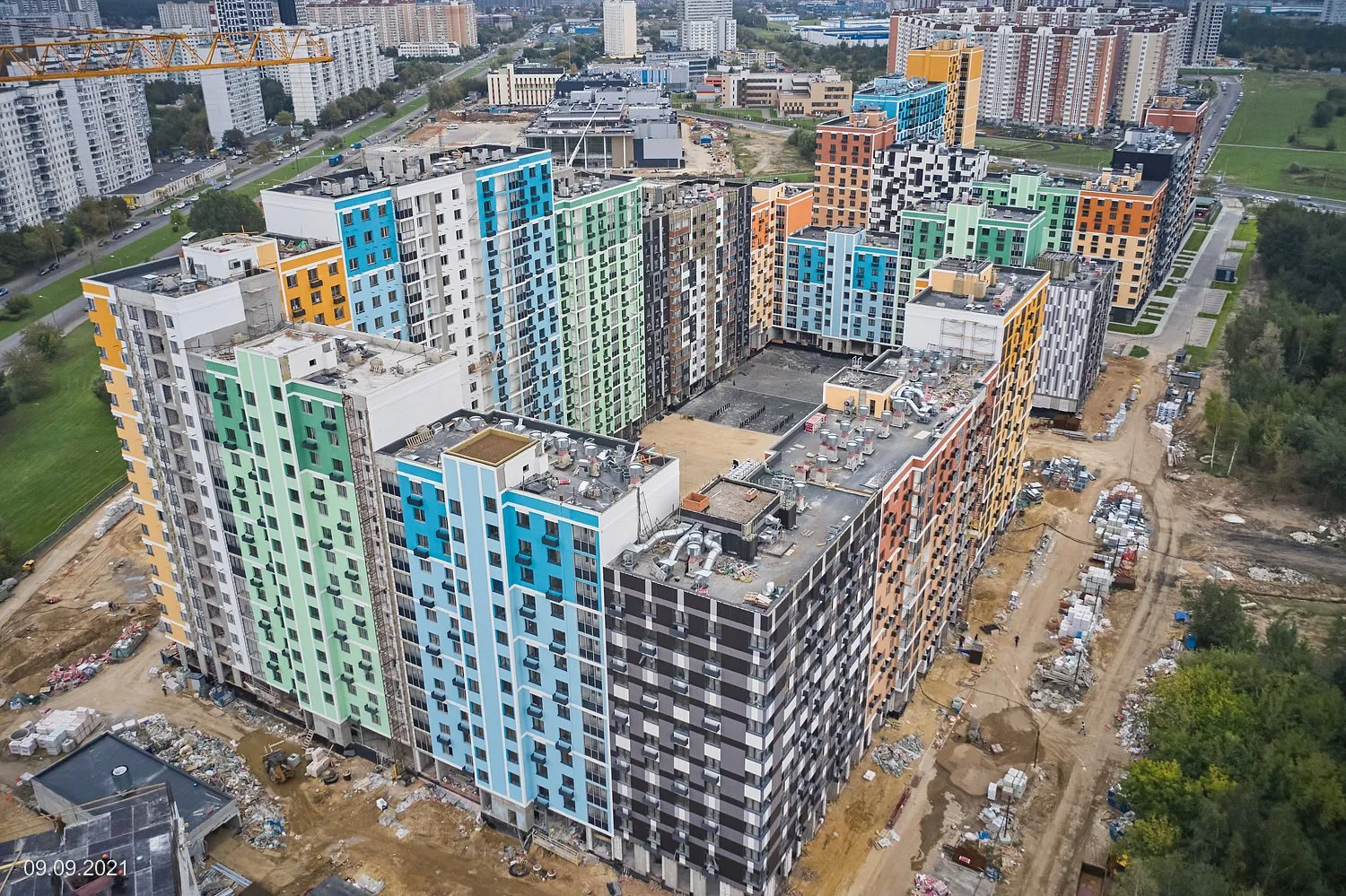 ЖК "Лучи" ход строительства