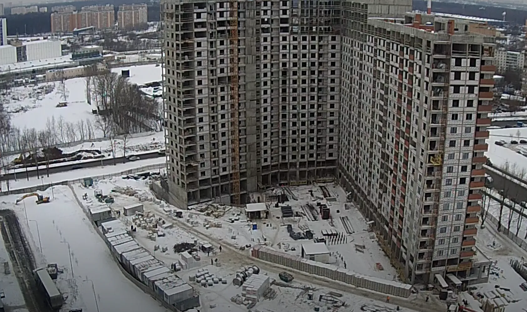 ЖК "Лучи" ход строительства