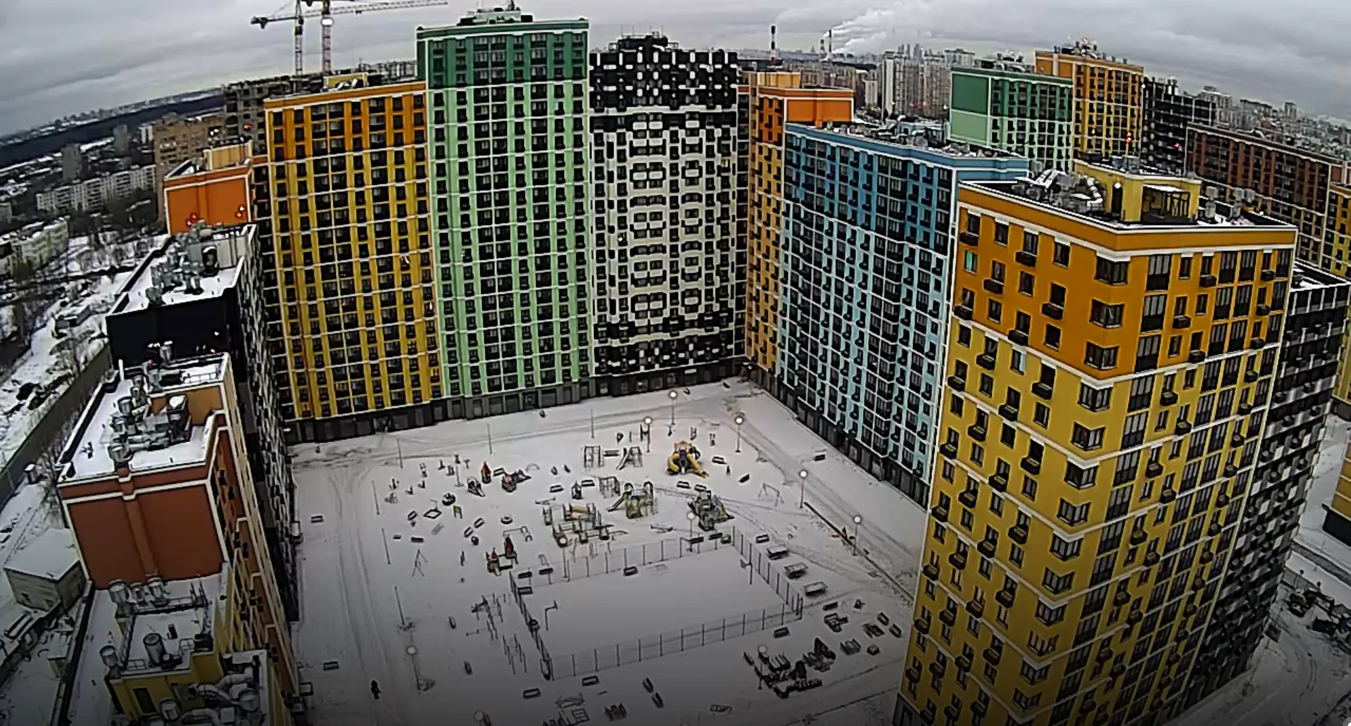 ЖК "Лучи" ход строительства