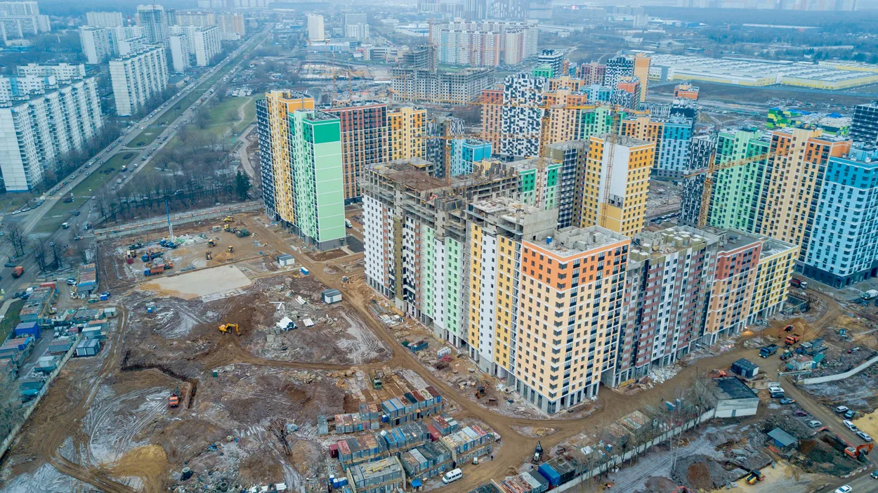 ЖК "Лучи" ход строительства