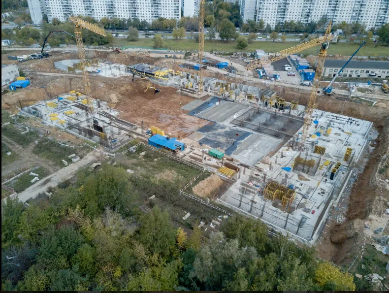 ЖК "Лучи" ход строительства