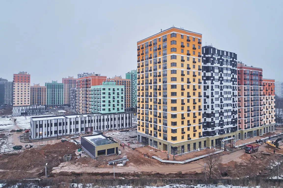 ЖК "Лучи" ход строительства