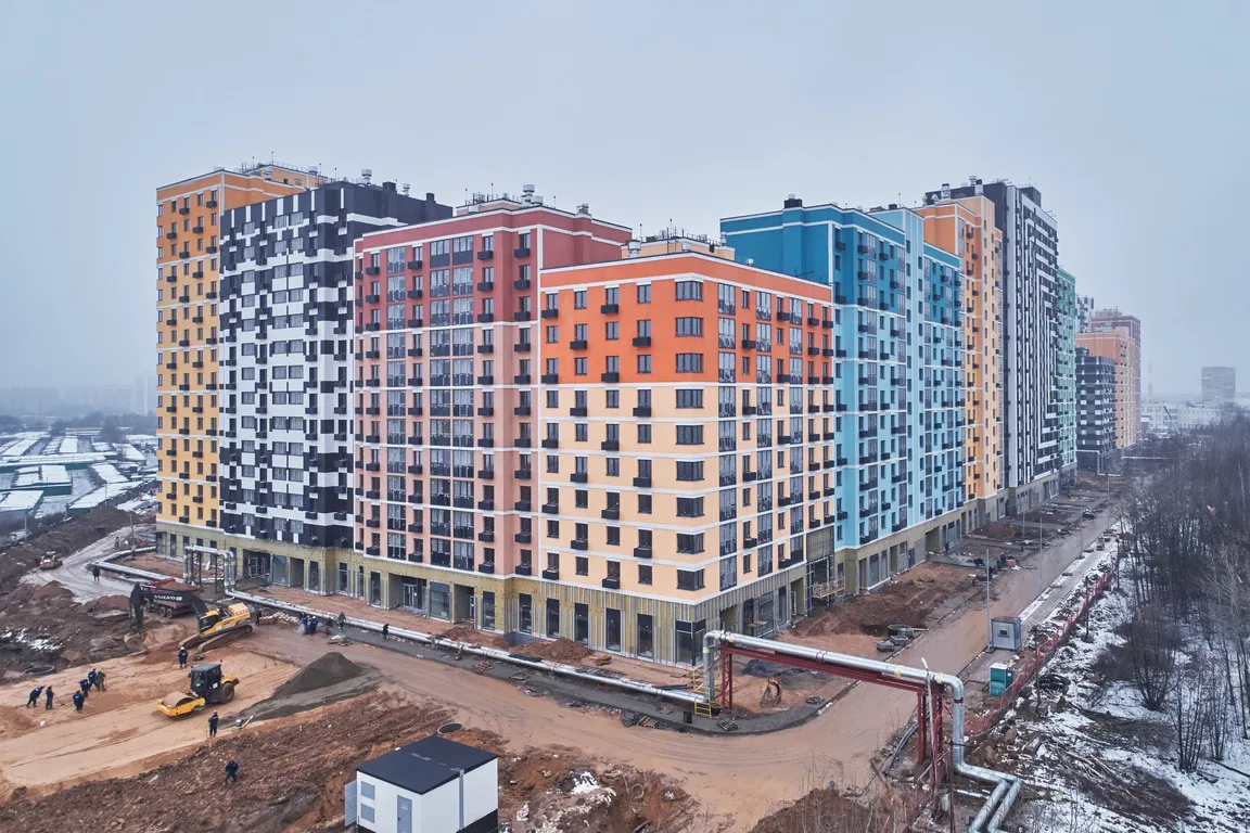 ЖК "Лучи" ход строительства