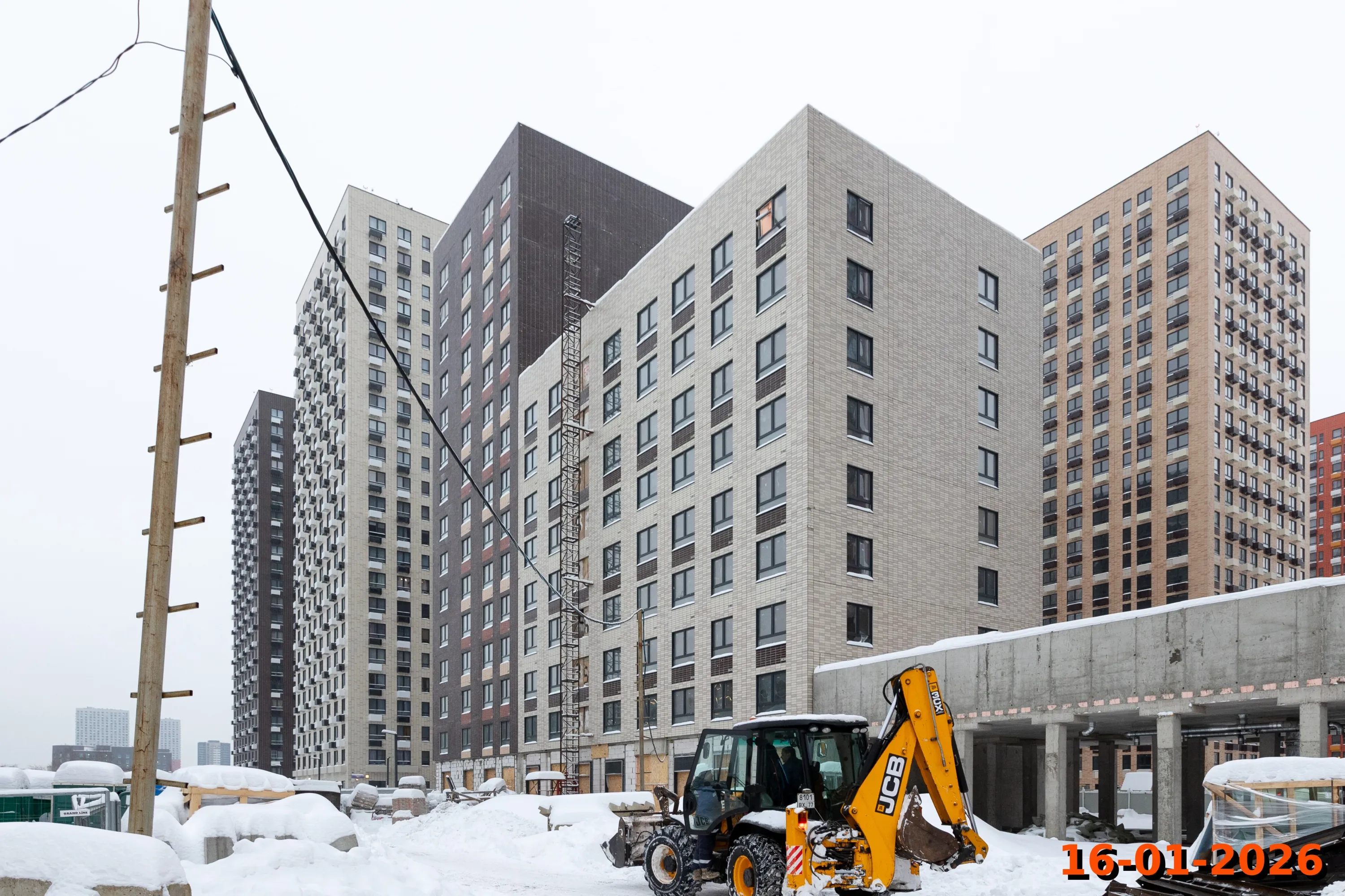 ЖК Волжский парк ход строительства