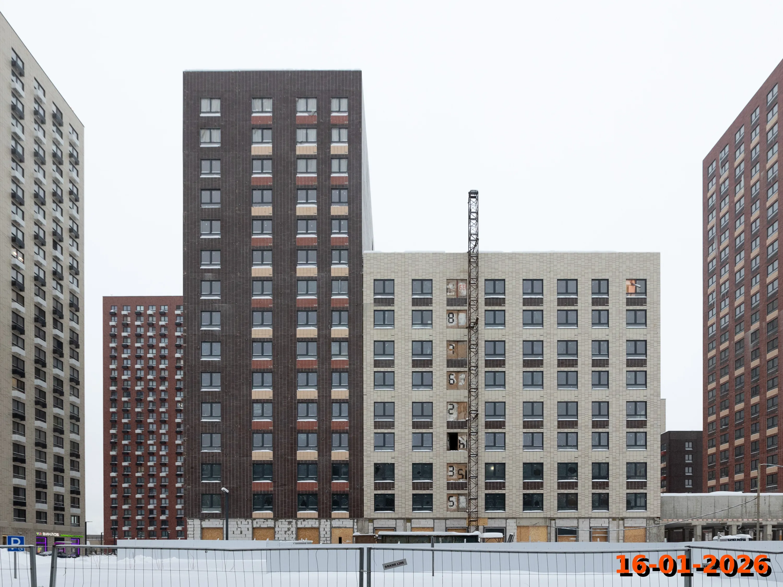 ЖК Волжский парк ход строительства