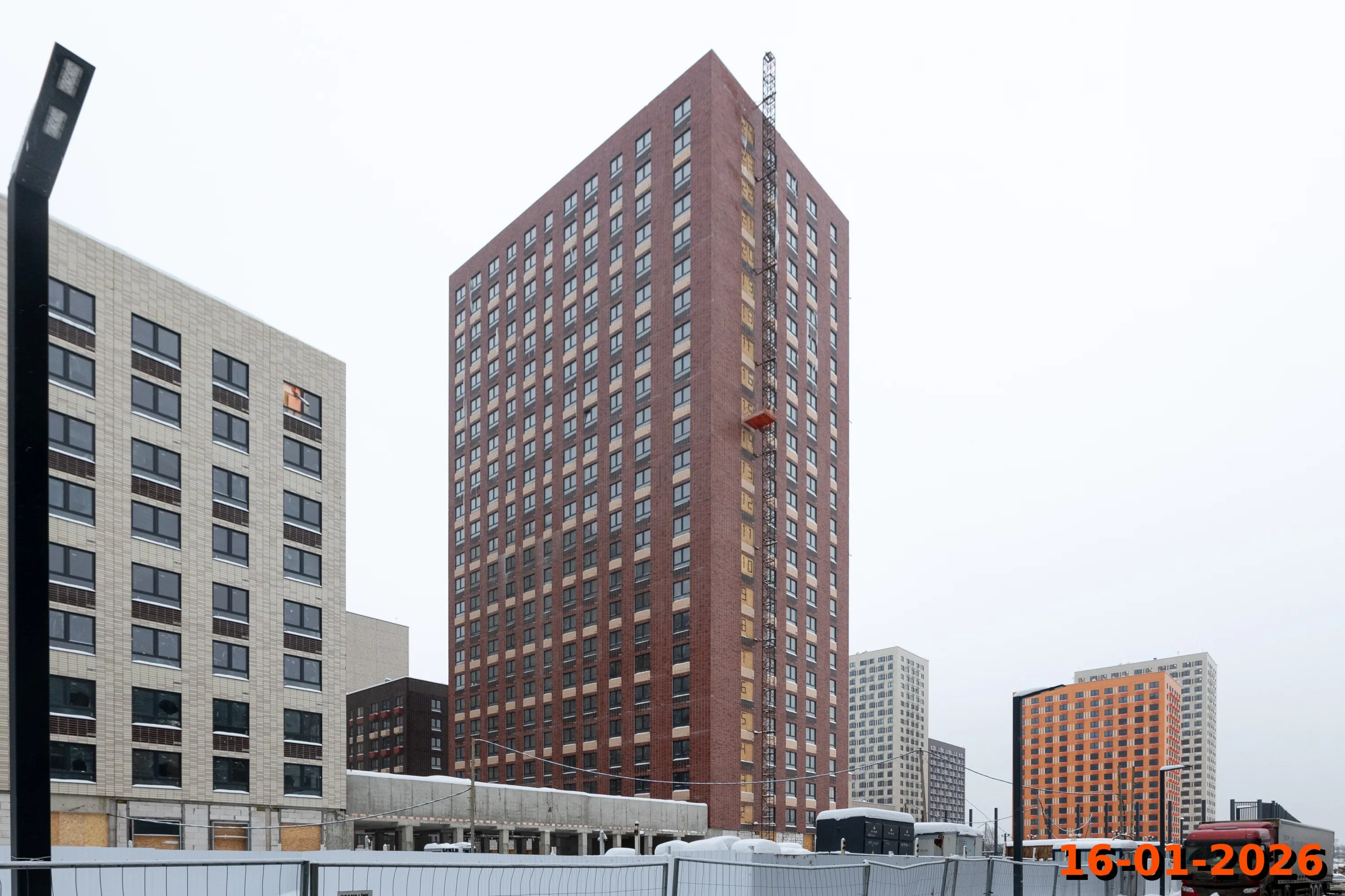 ЖК Волжский парк ход строительства