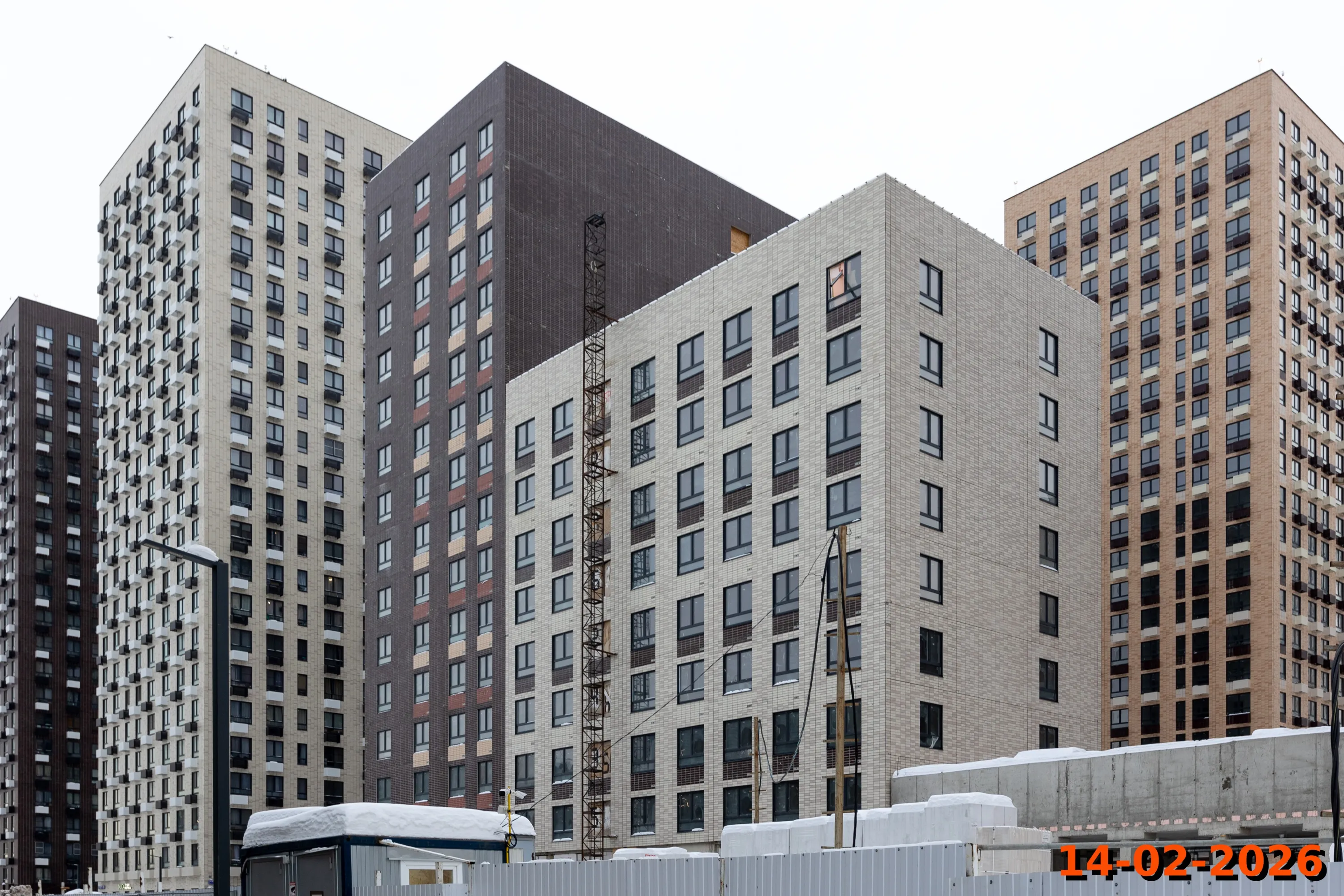 ЖК Волжский парк ход строительства