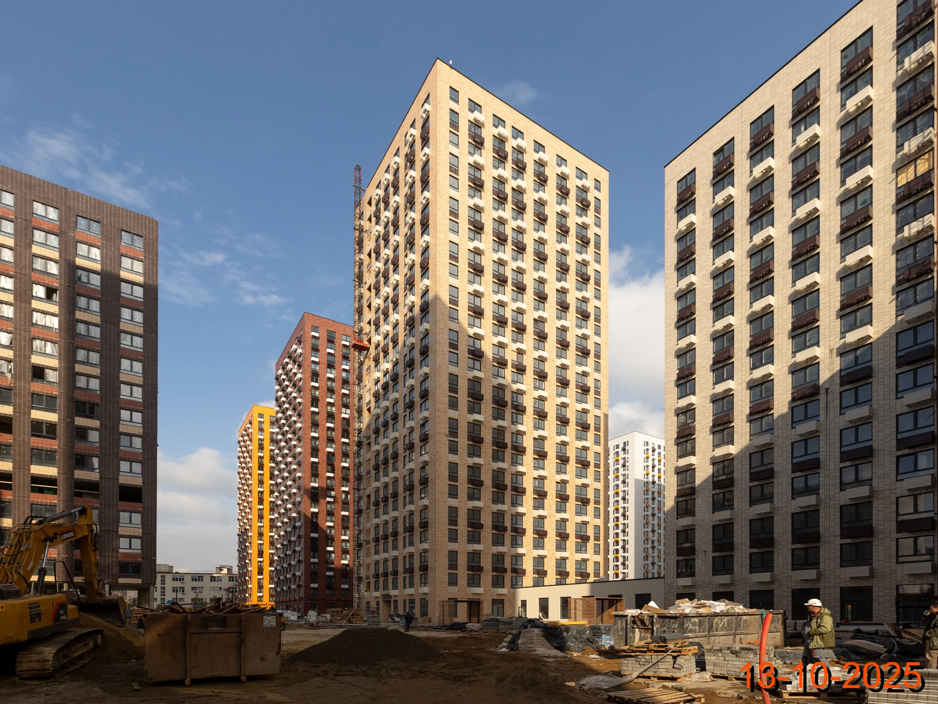 ЖК Волжский парк ход строительства