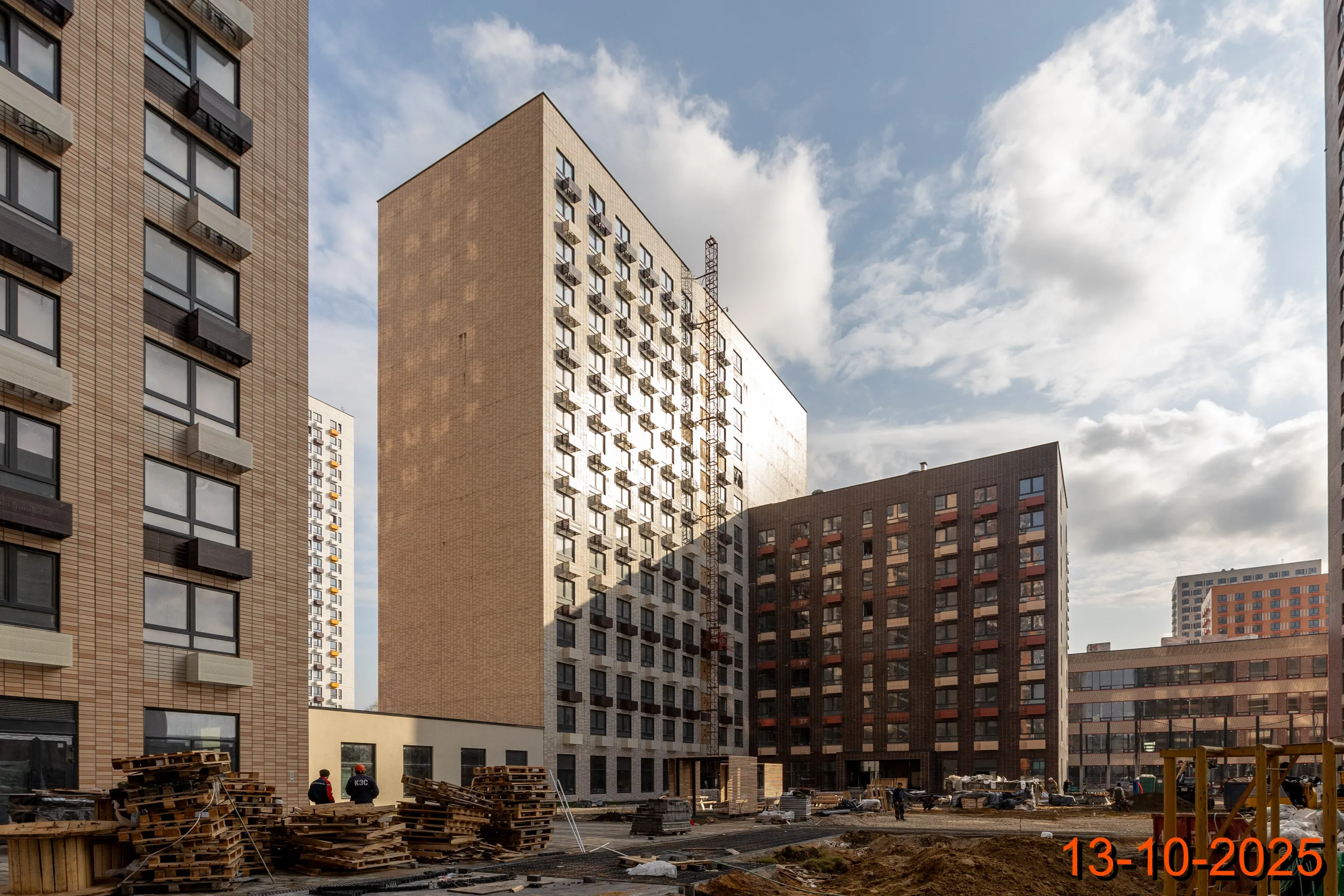 ЖК Волжский парк ход строительства