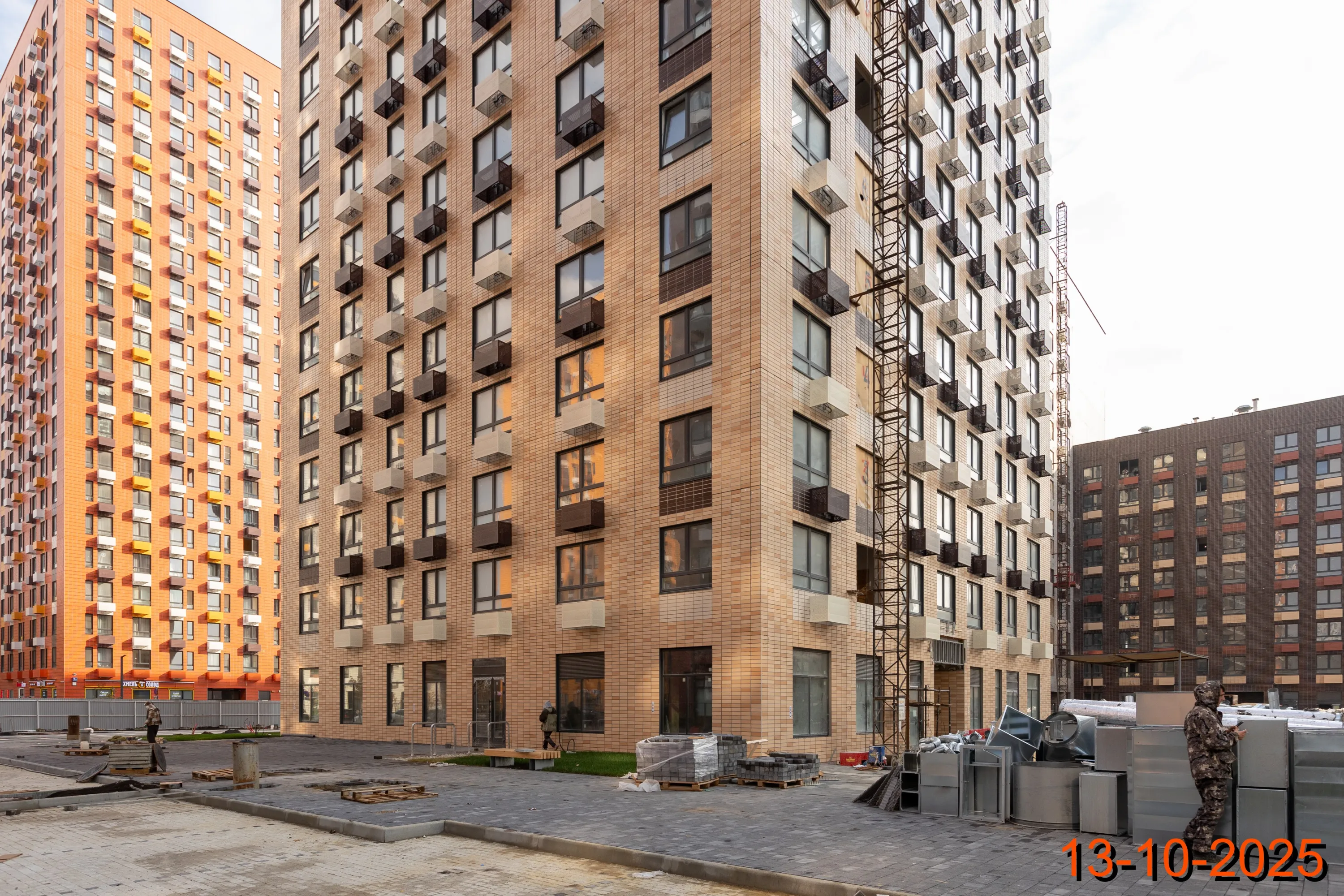 ЖК Волжский парк ход строительства