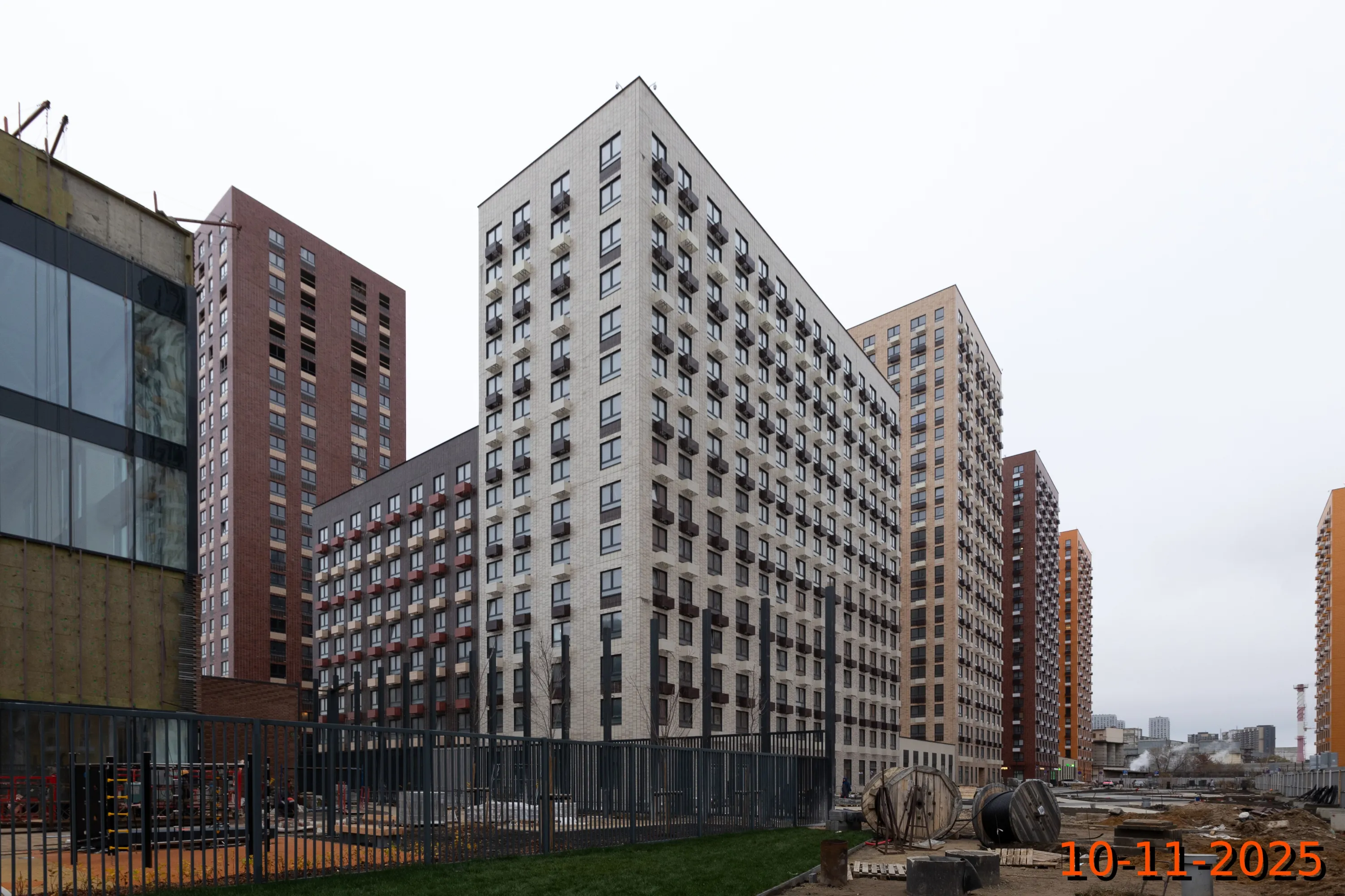 ЖК Волжский парк ход строительства