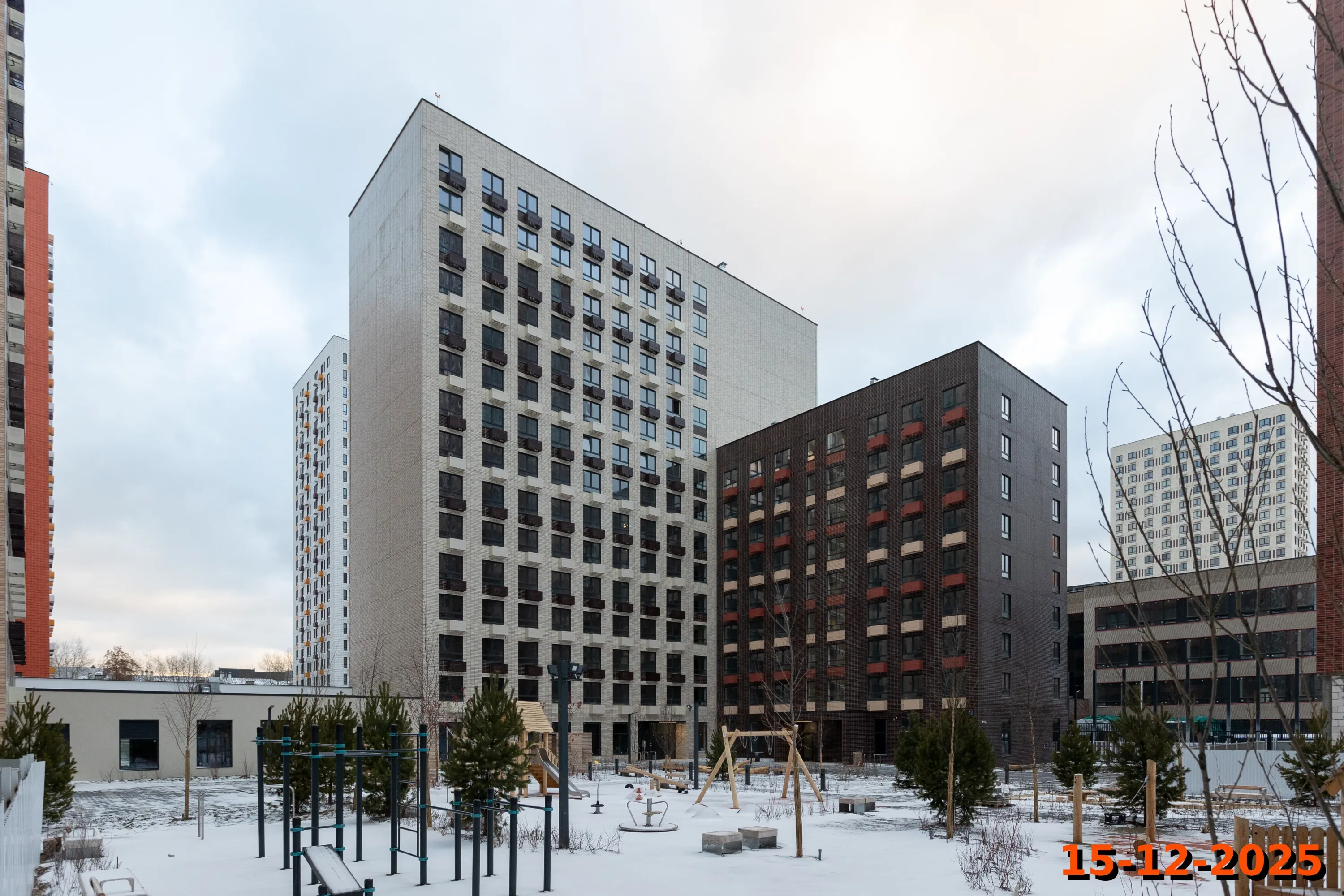 ЖК Волжский парк ход строительства