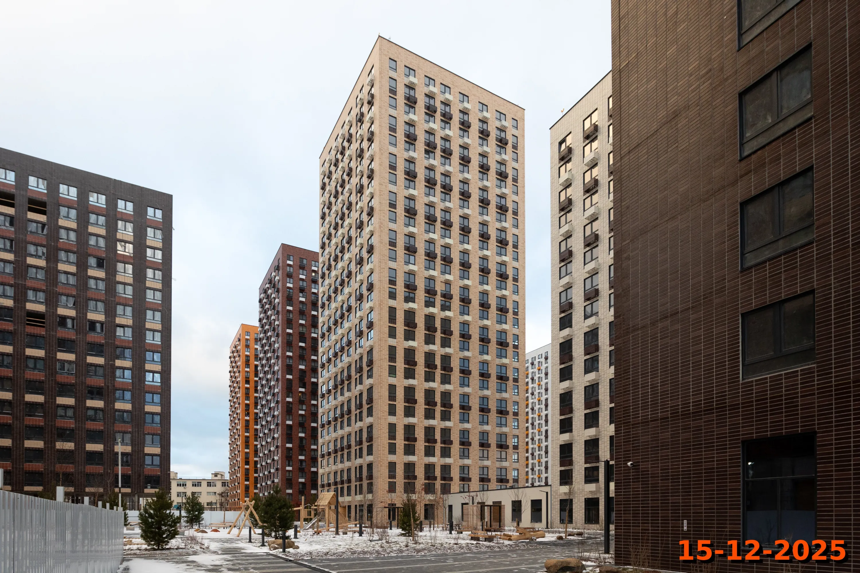 ЖК Волжский парк ход строительства