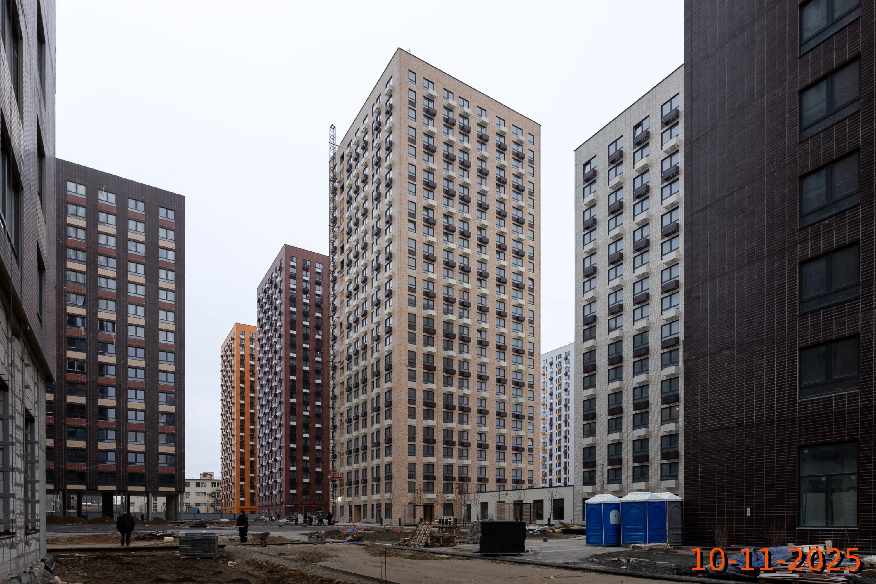 ЖК Волжский парк ход строительства