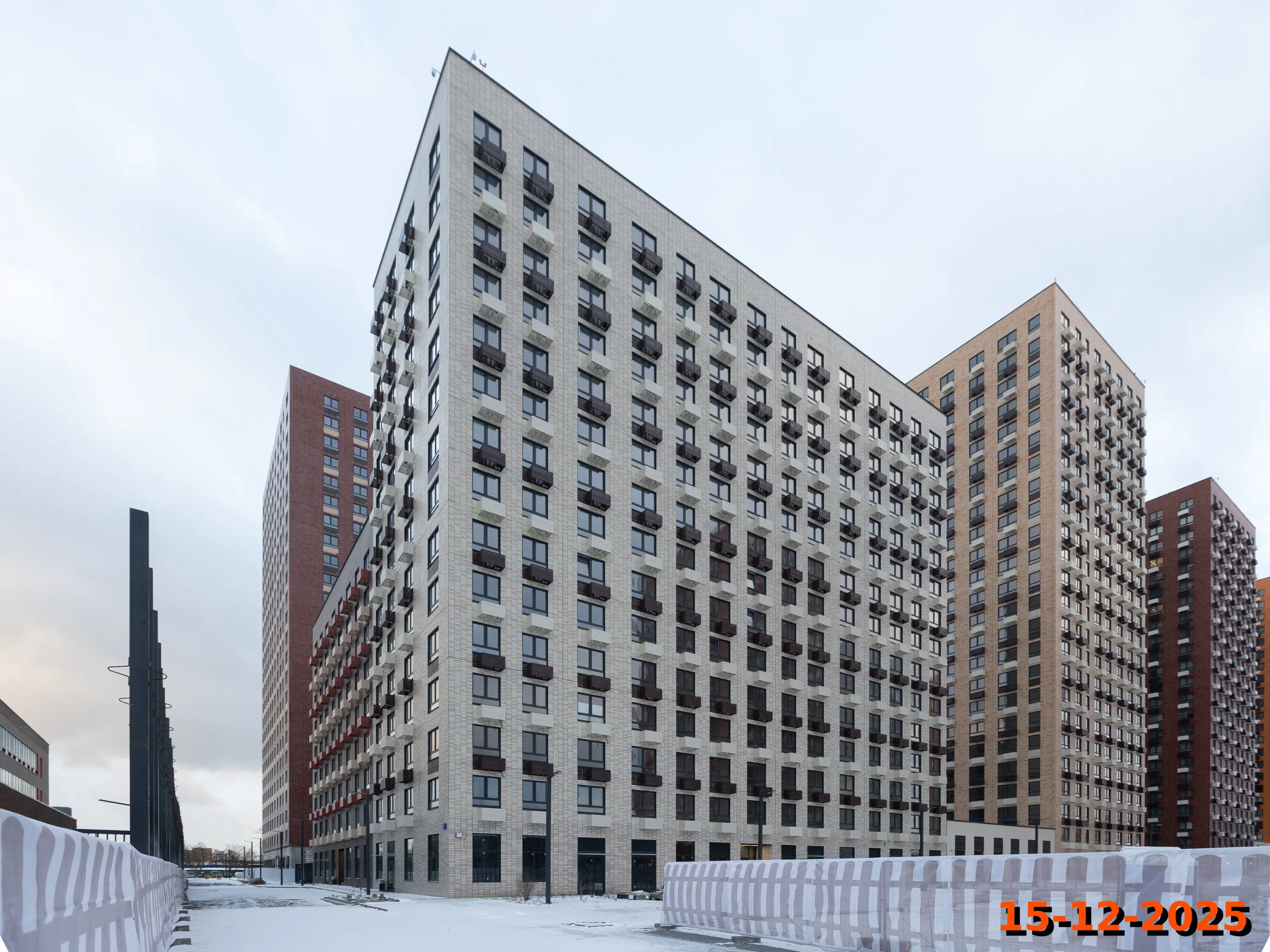 ЖК Волжский парк ход строительства