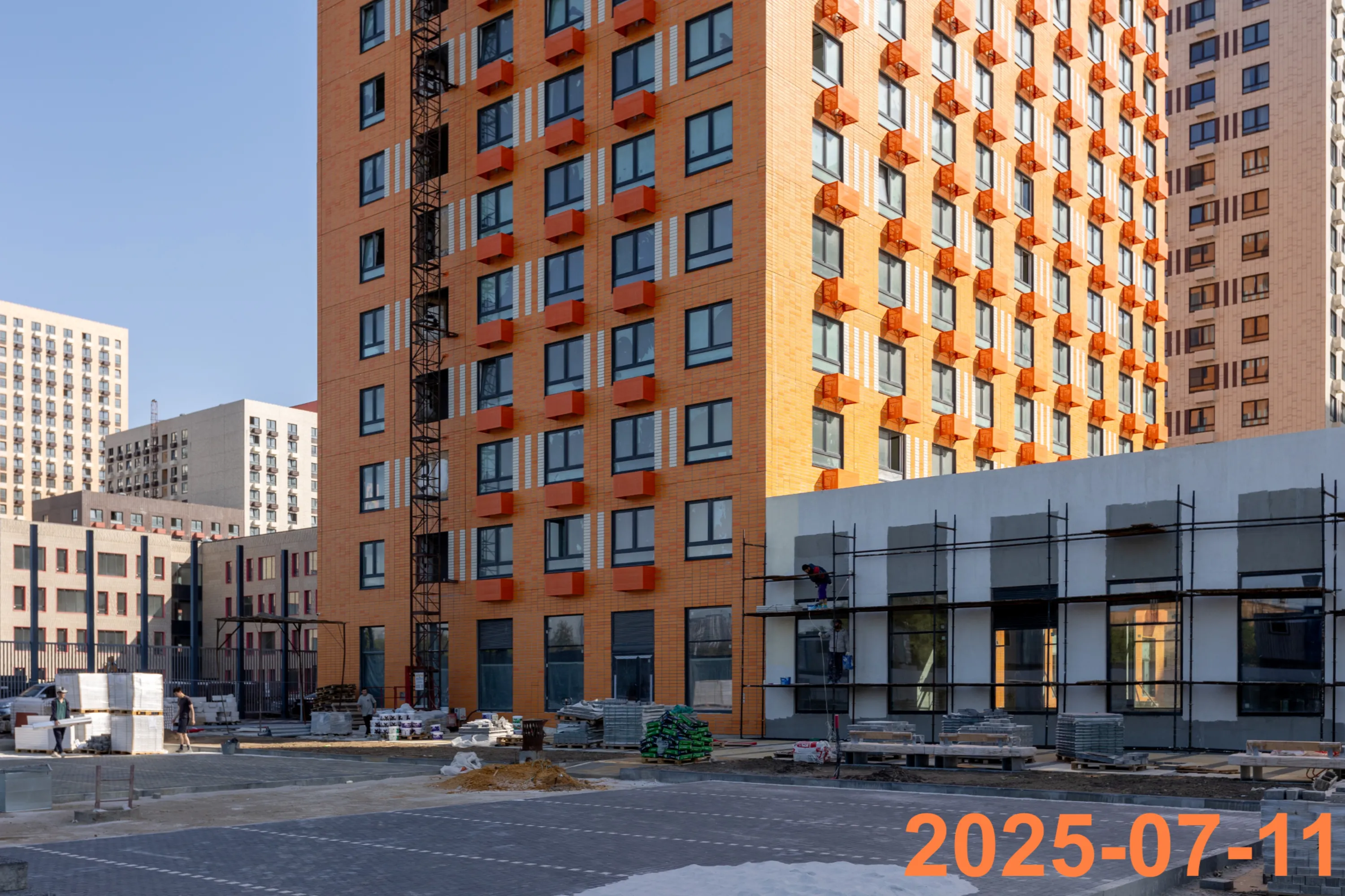 ЖК Волжский парк ход строительства