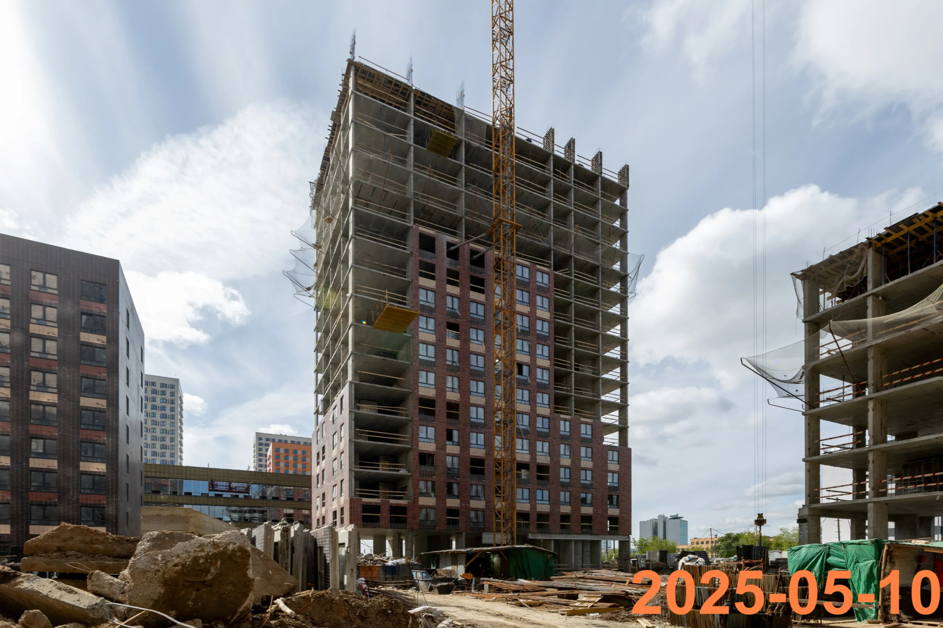 ЖК Волжский парк ход строительства