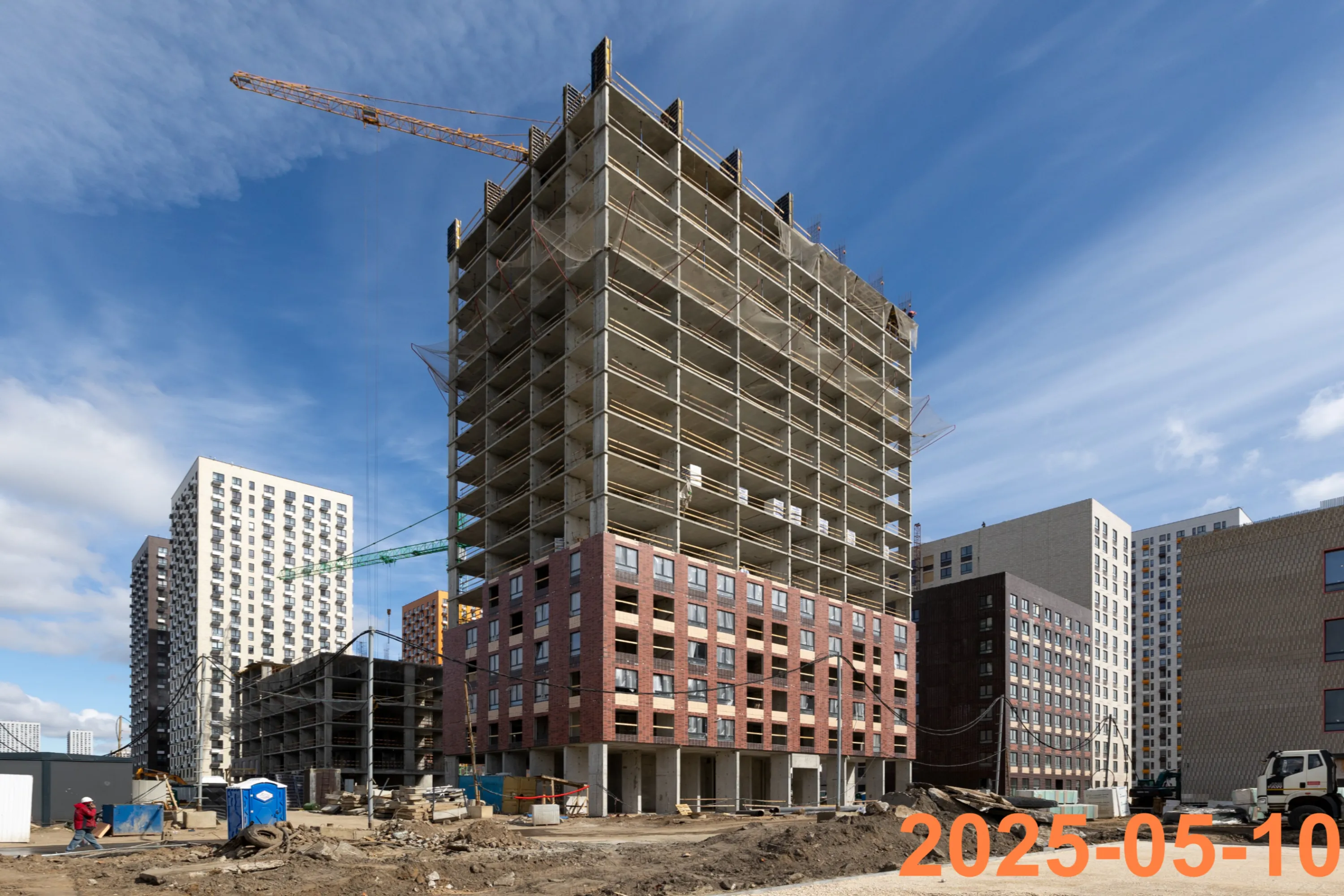 ЖК Волжский парк ход строительства