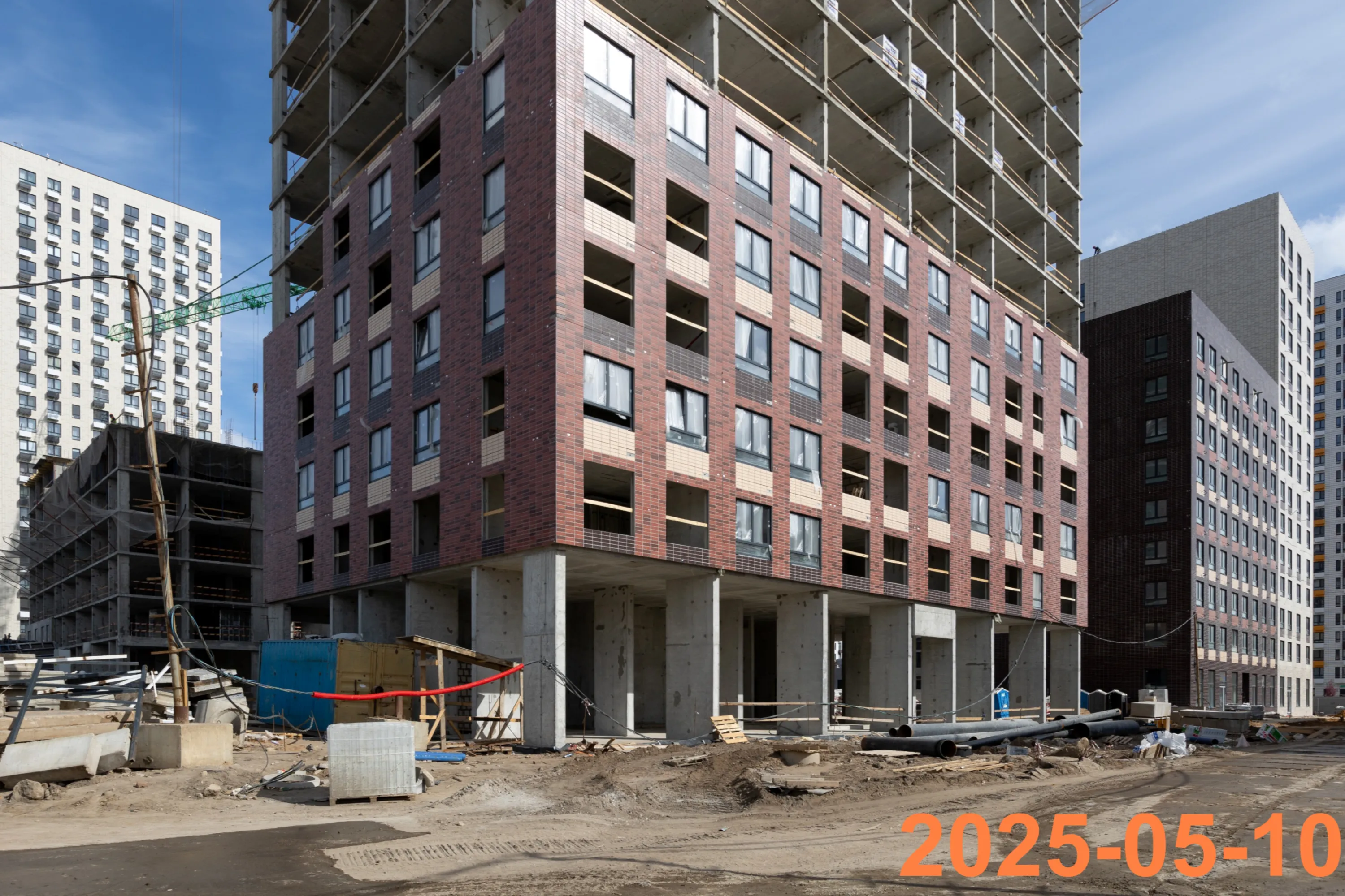 ЖК Волжский парк ход строительства