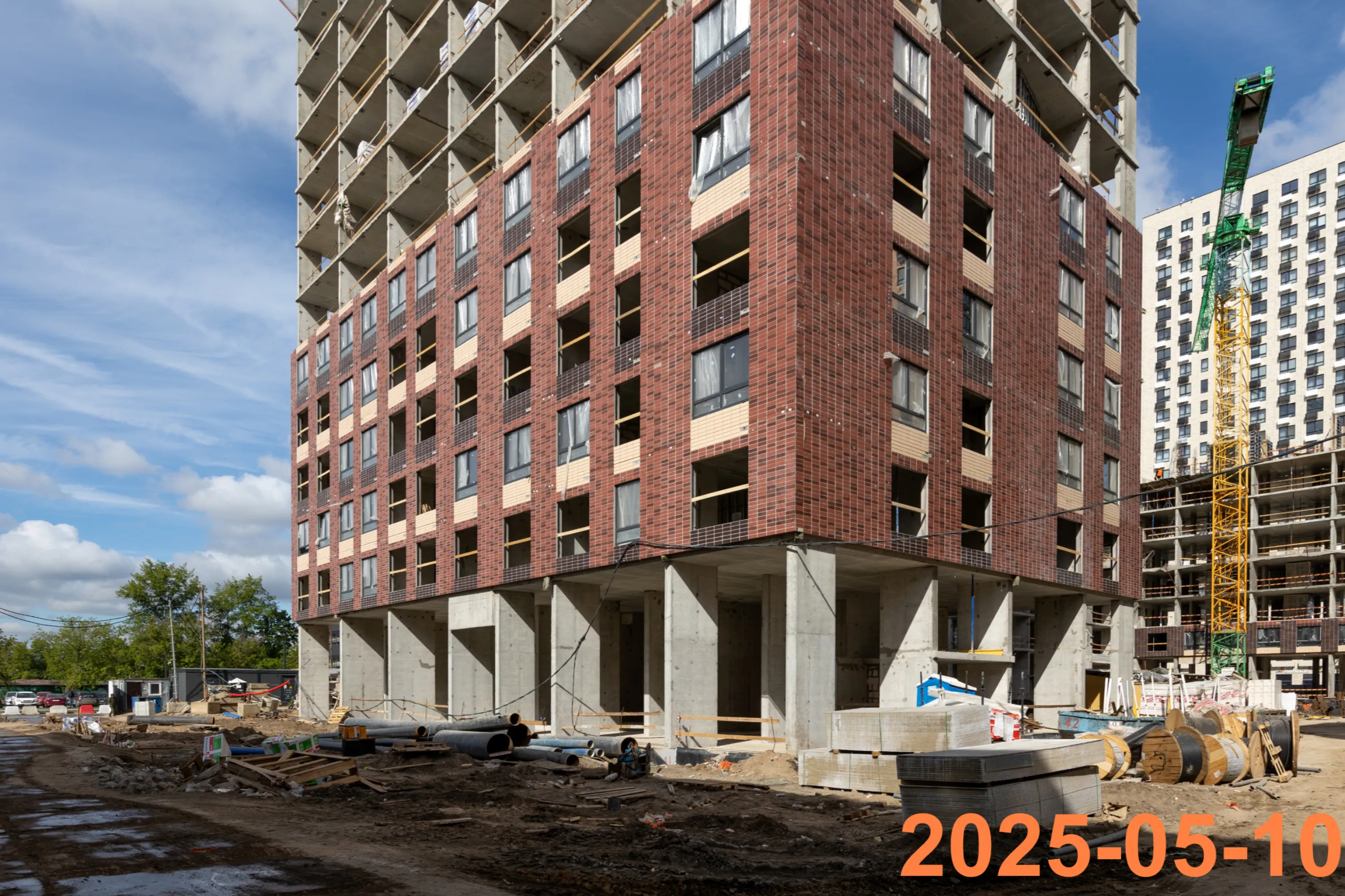 ЖК Волжский парк ход строительства