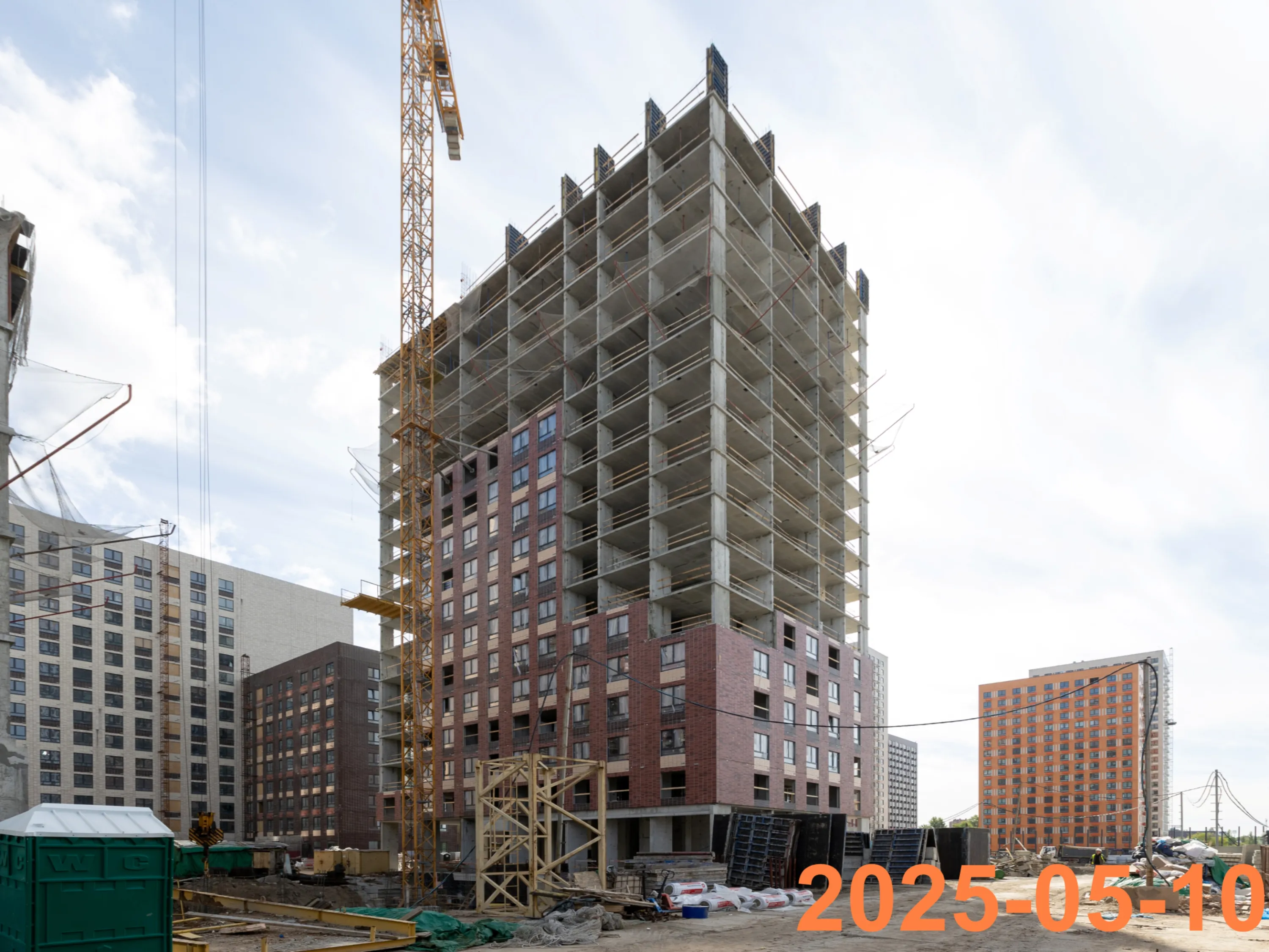 ЖК Волжский парк ход строительства