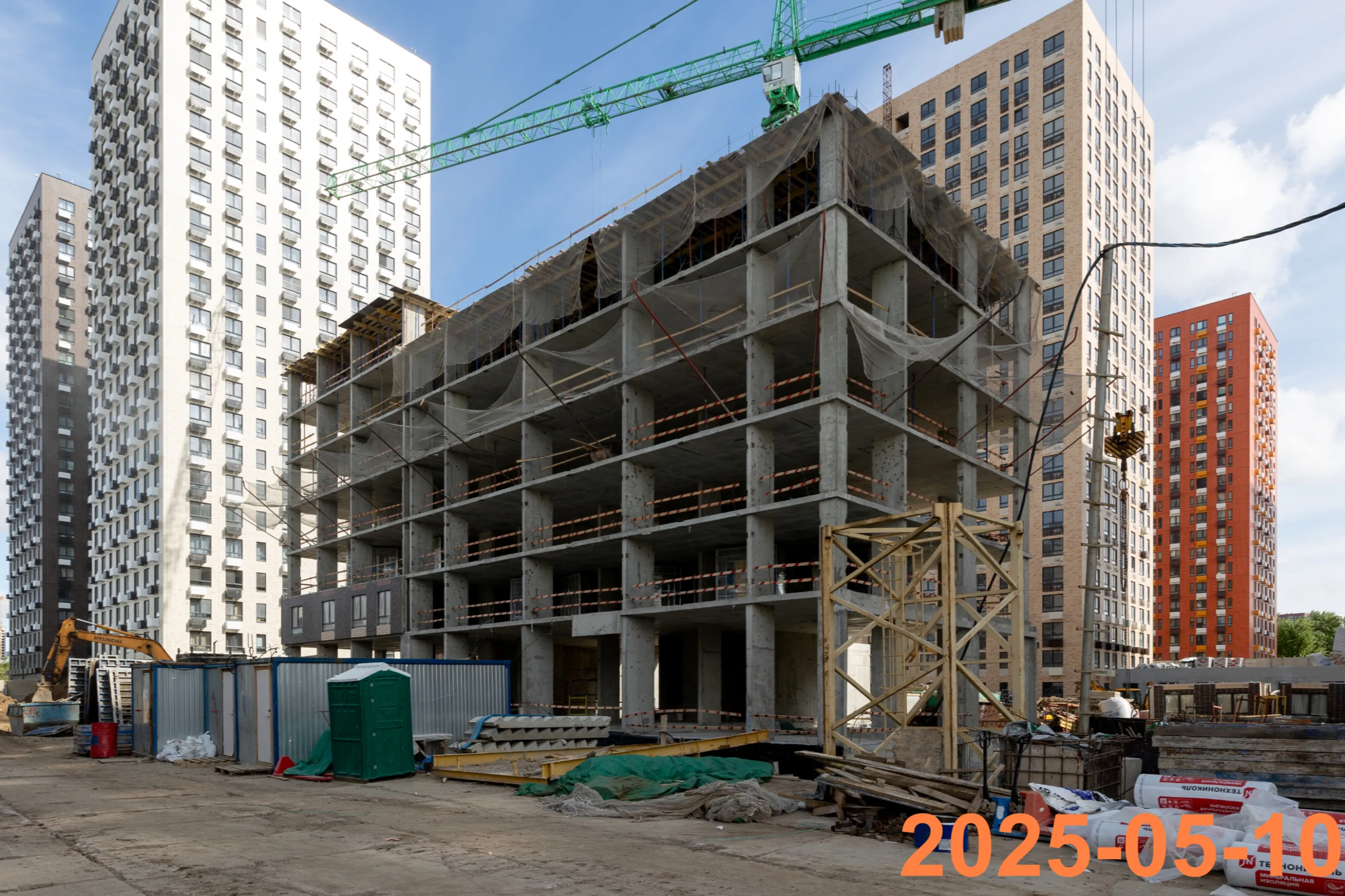 ЖК Волжский парк ход строительства