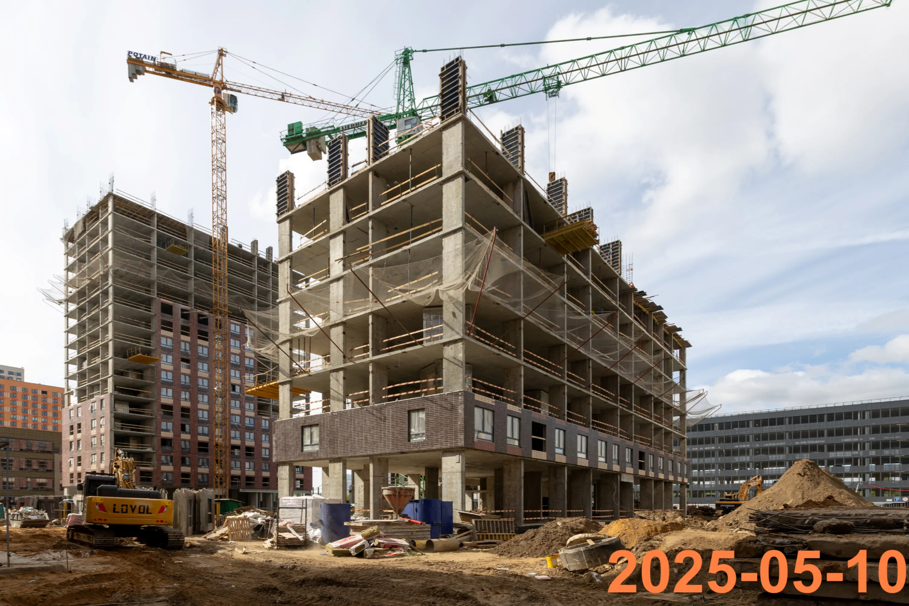 ЖК Волжский парк ход строительства