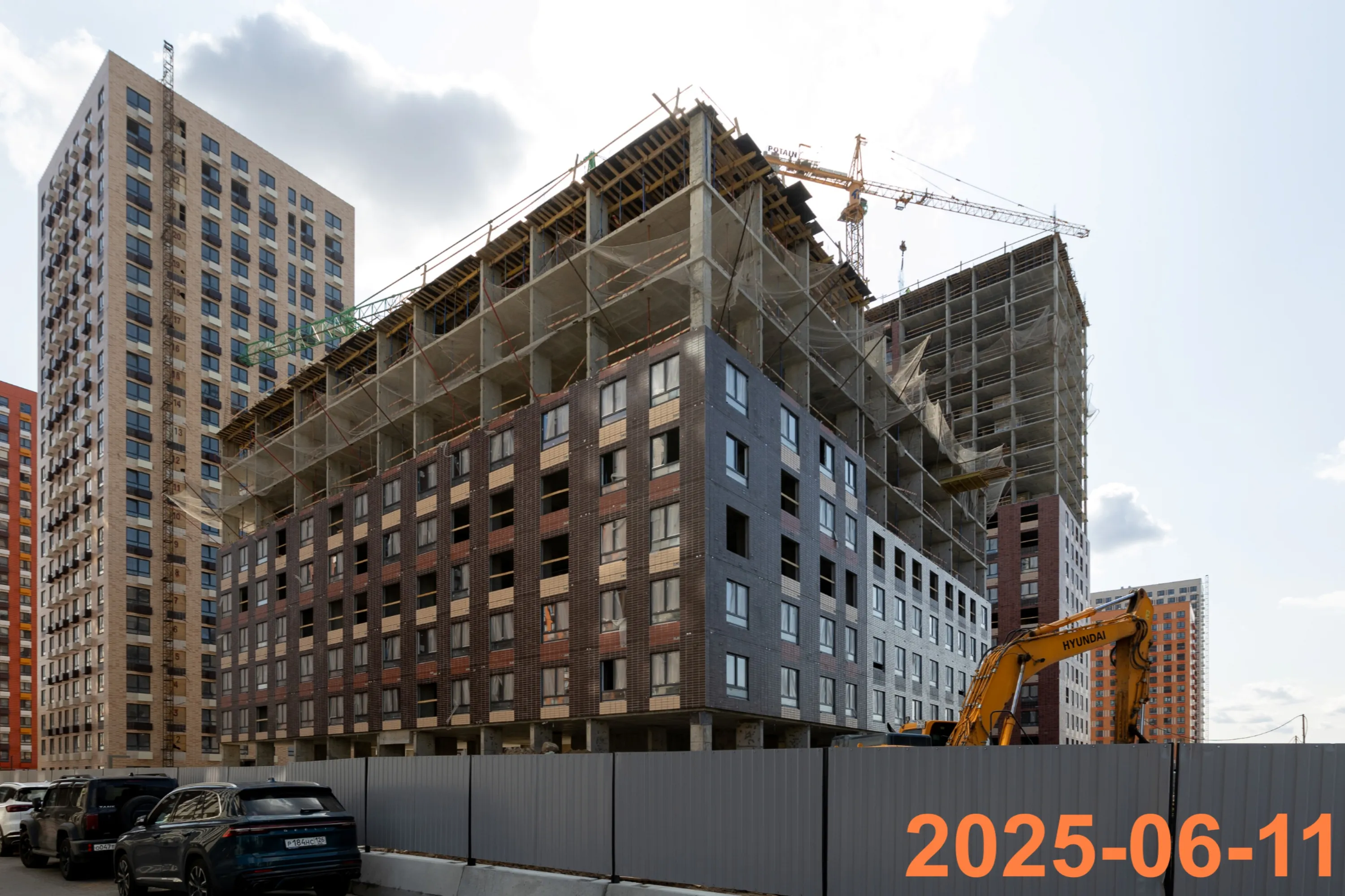 ЖК Волжский парк ход строительства