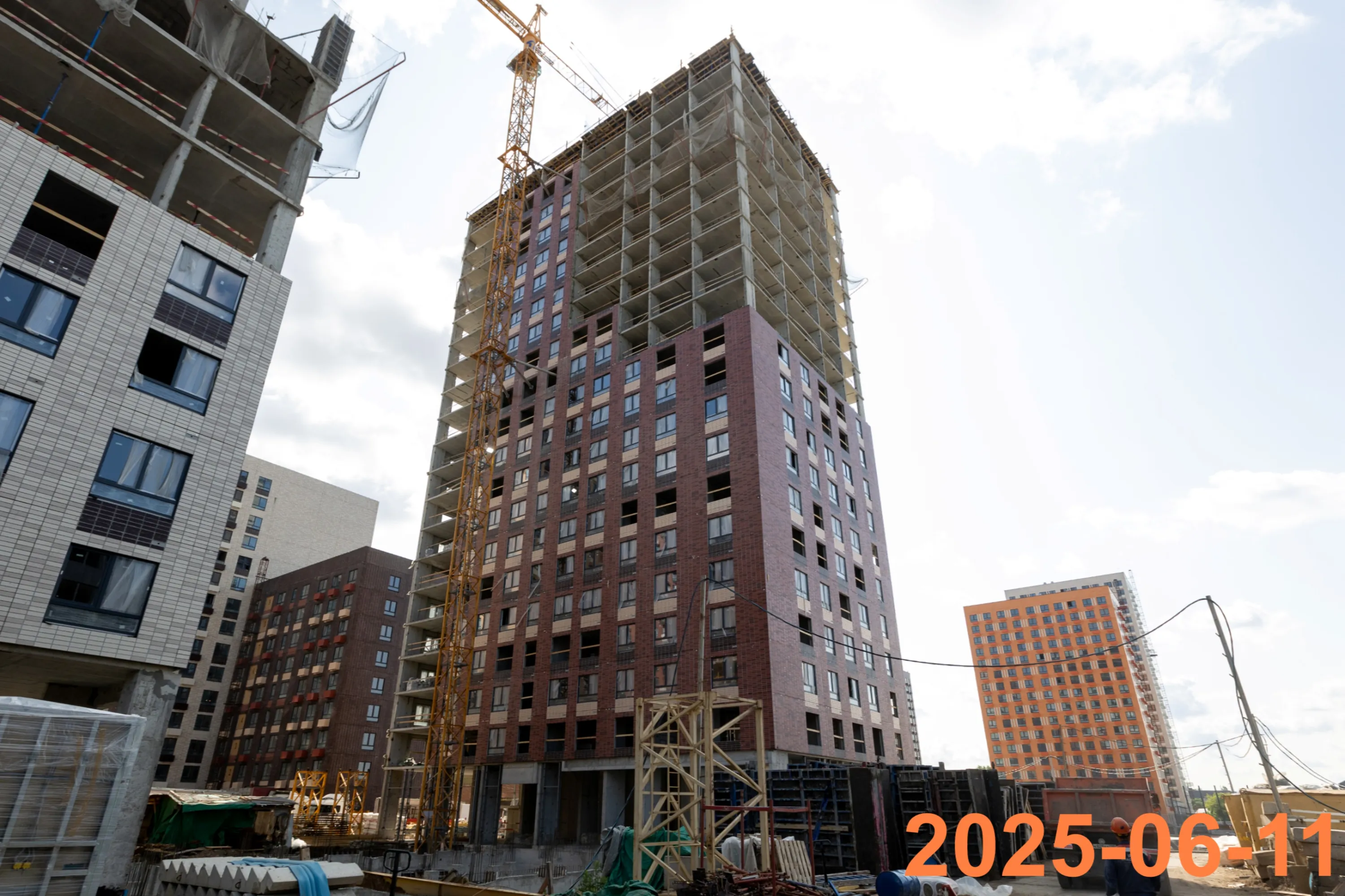 ЖК Волжский парк ход строительства