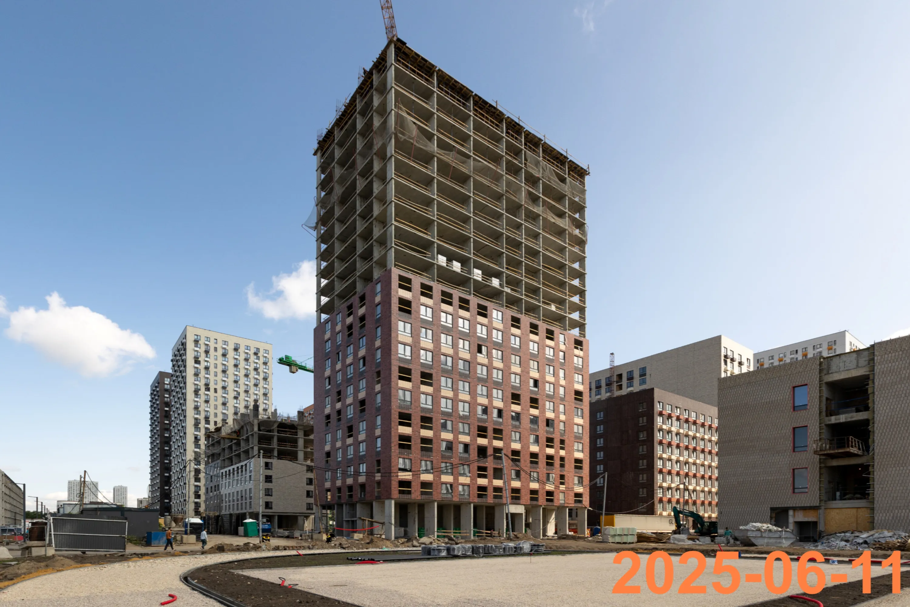 ЖК Волжский парк ход строительства