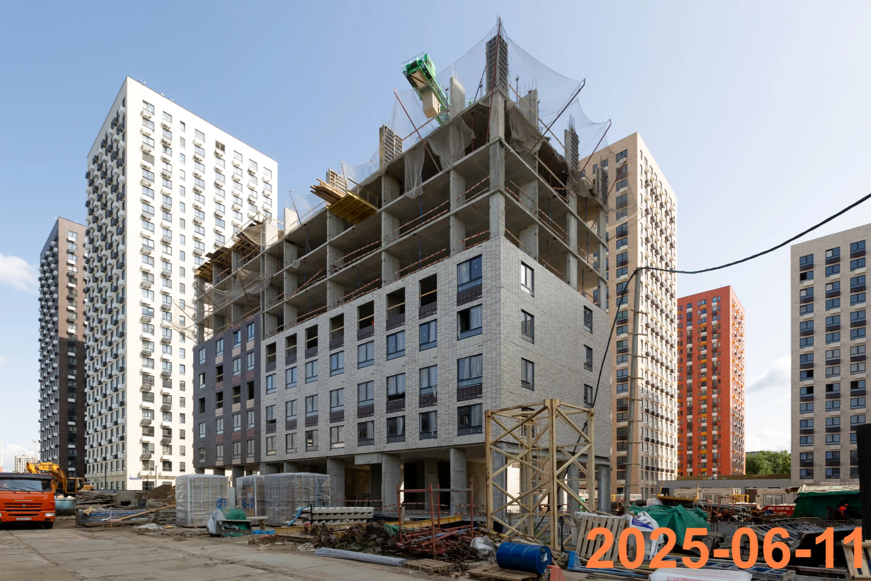 ЖК Волжский парк ход строительства