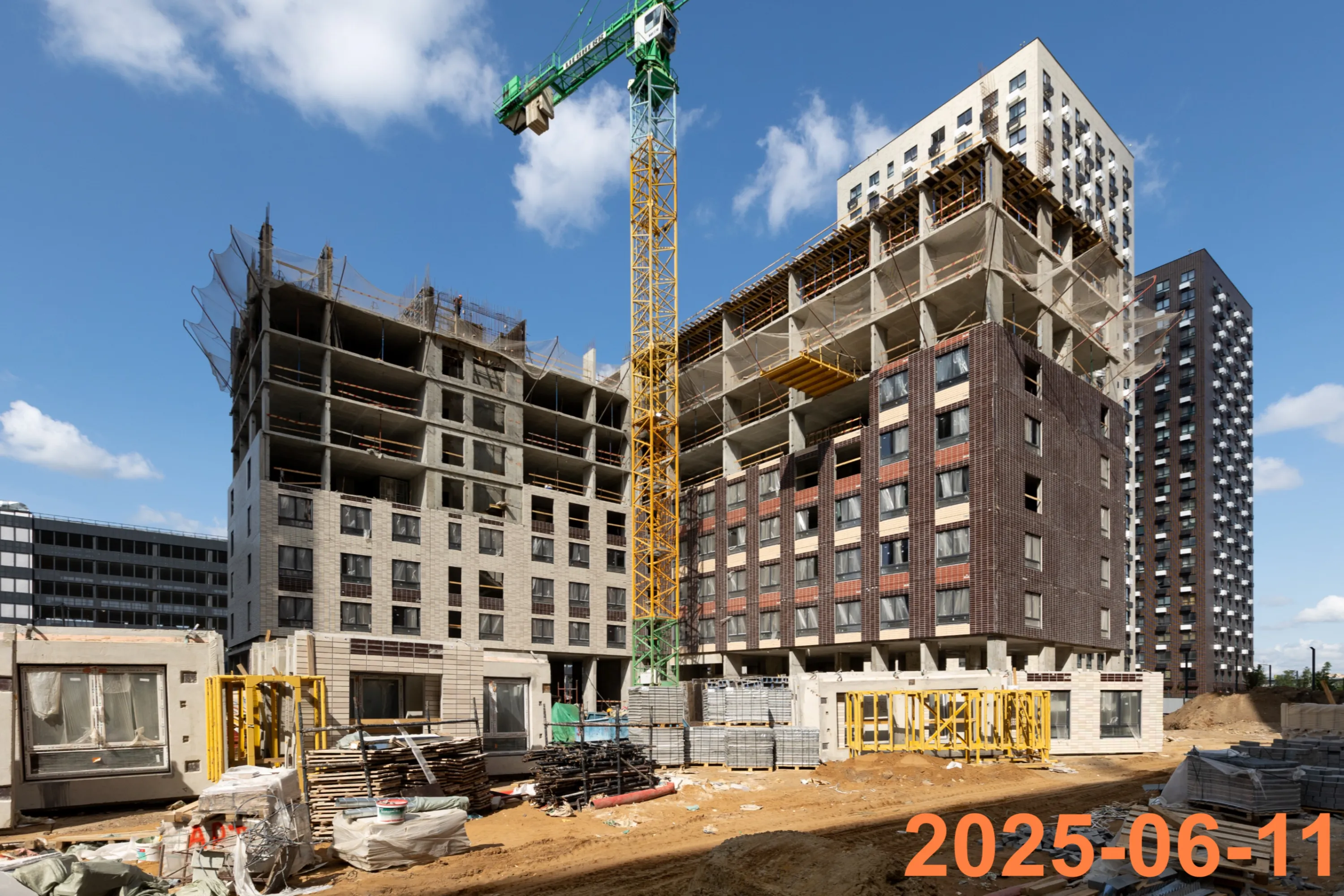 ЖК Волжский парк ход строительства