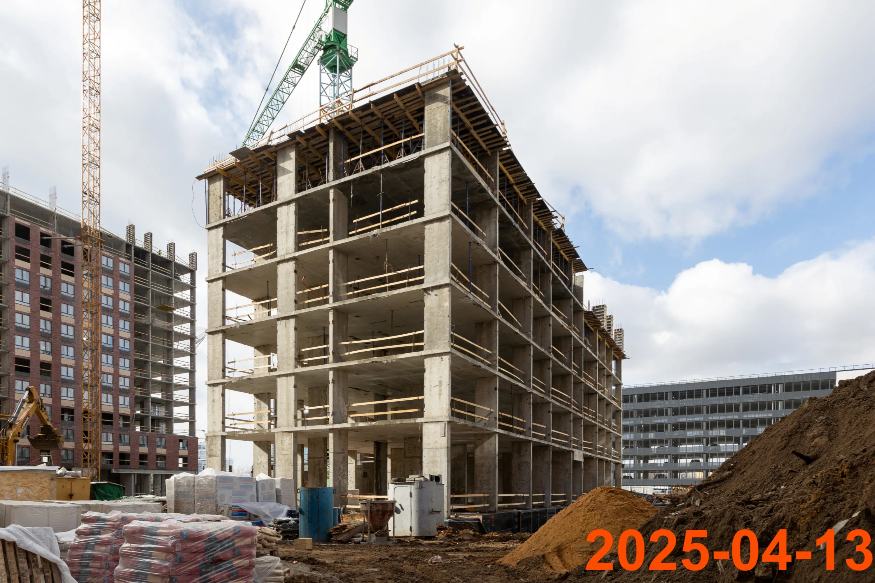 ЖК Волжский парк ход строительства