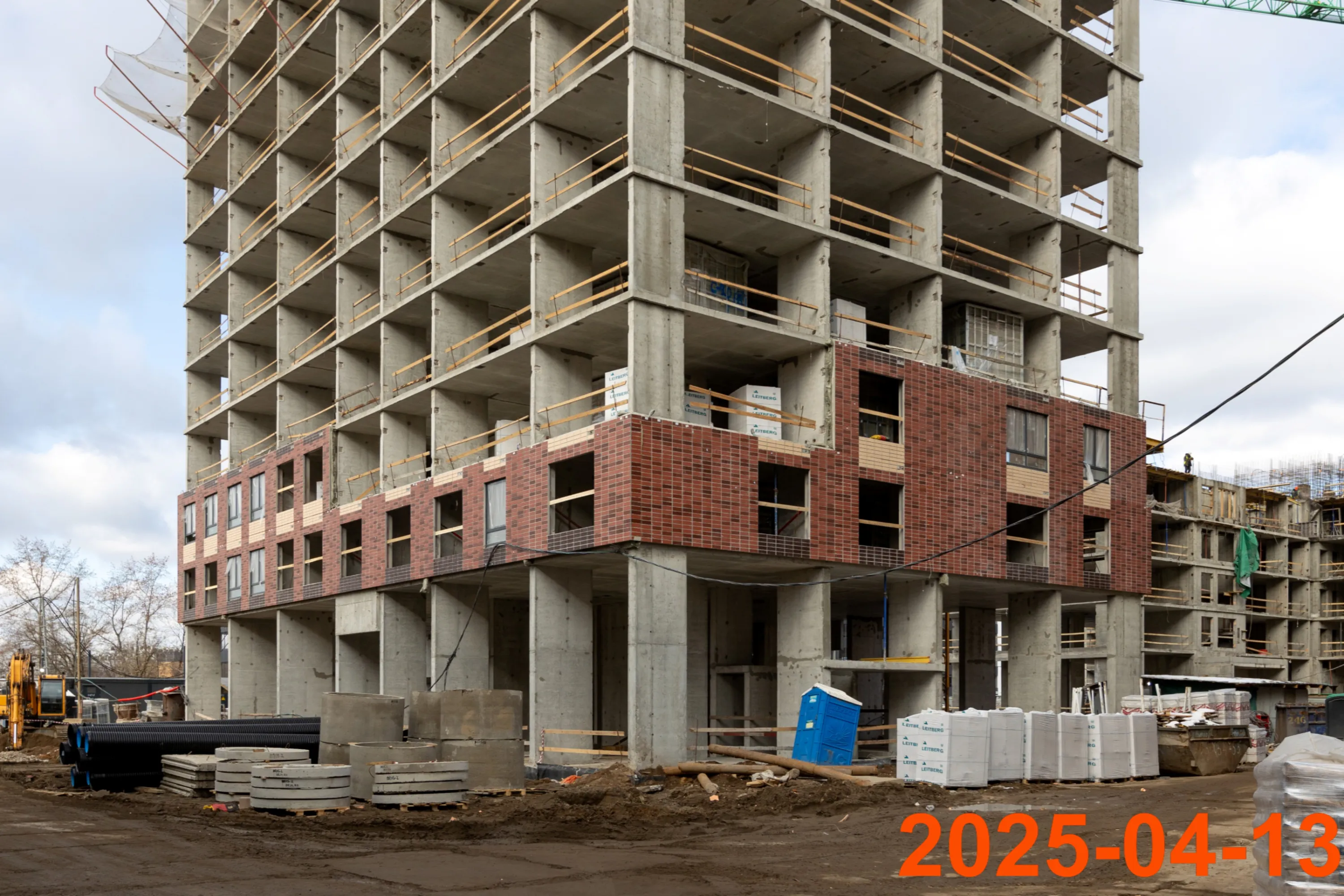 ЖК Волжский парк ход строительства