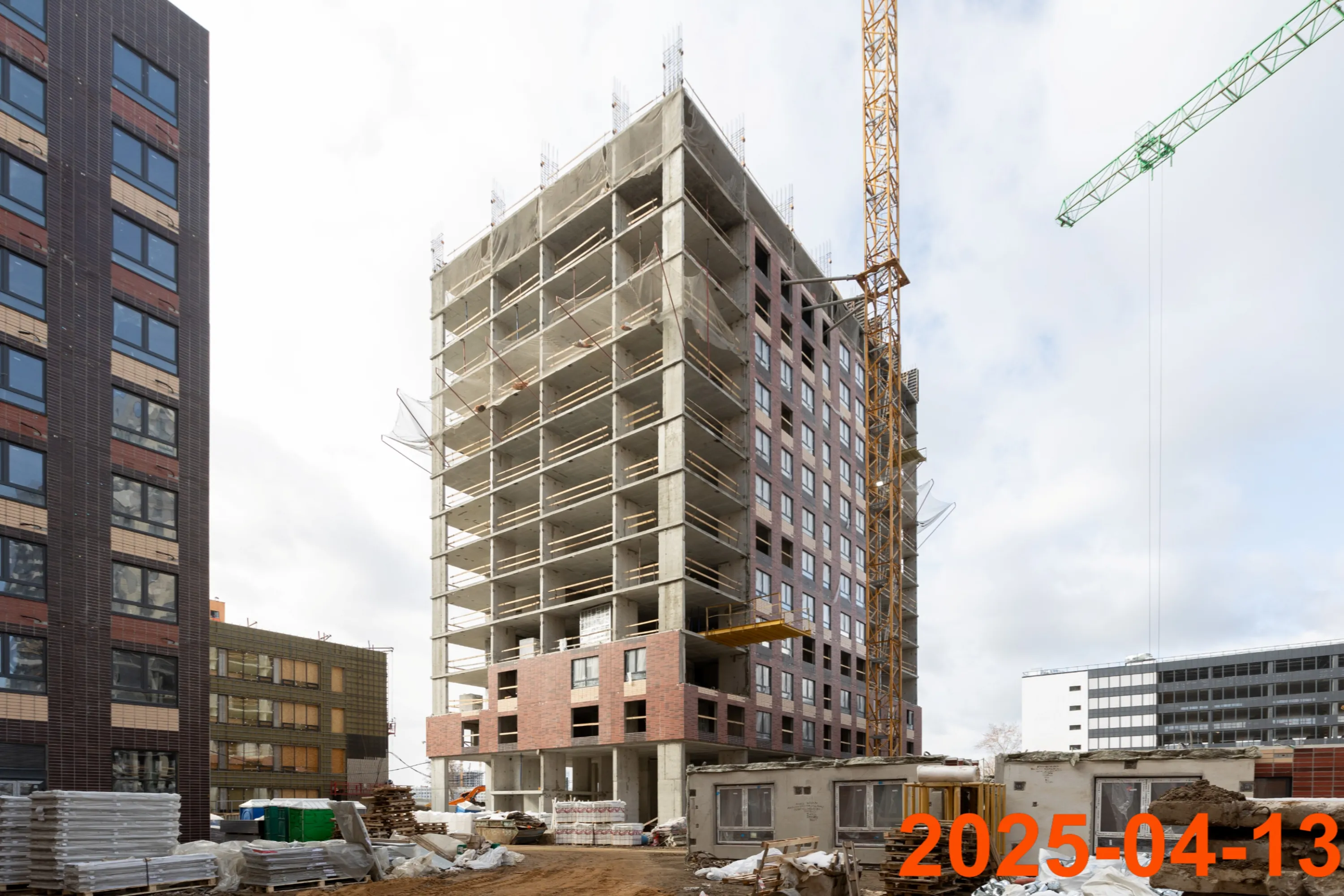 ЖК Волжский парк ход строительства