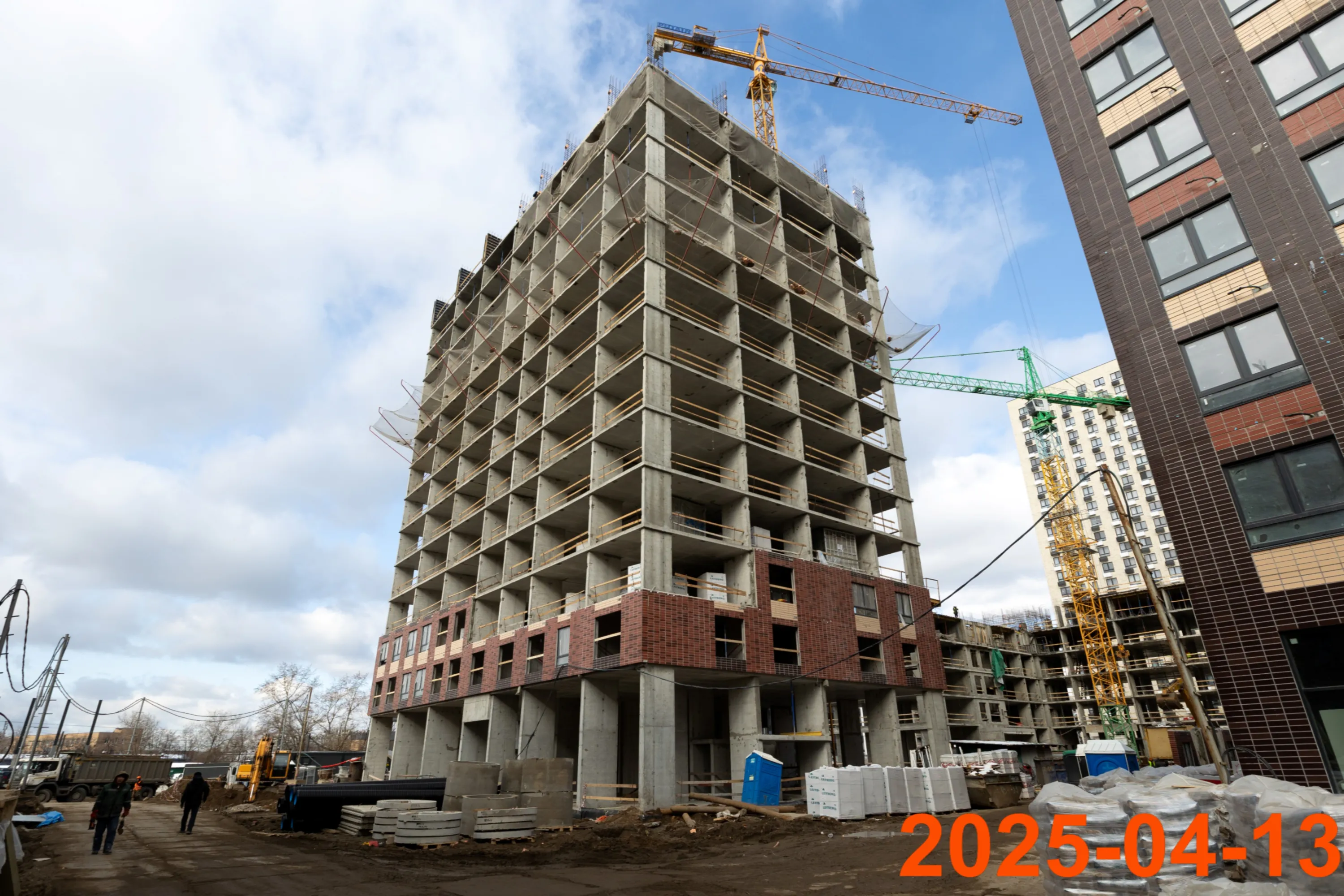 ЖК Волжский парк ход строительства